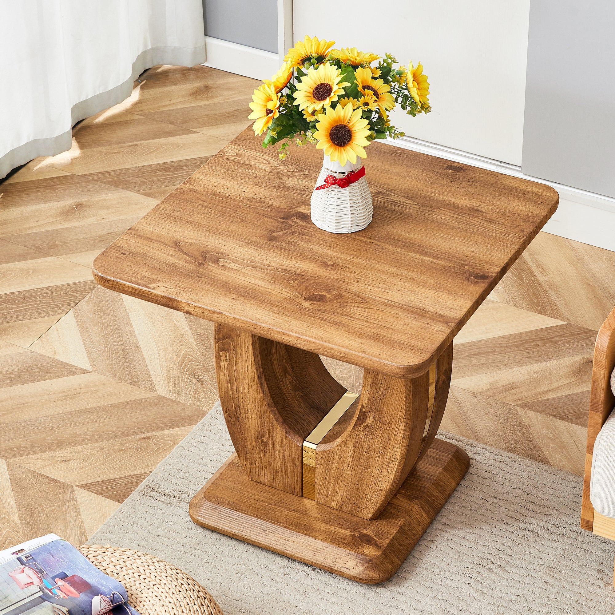 Elegant Wood-Grain Coffee Table - Best Buy Furniture