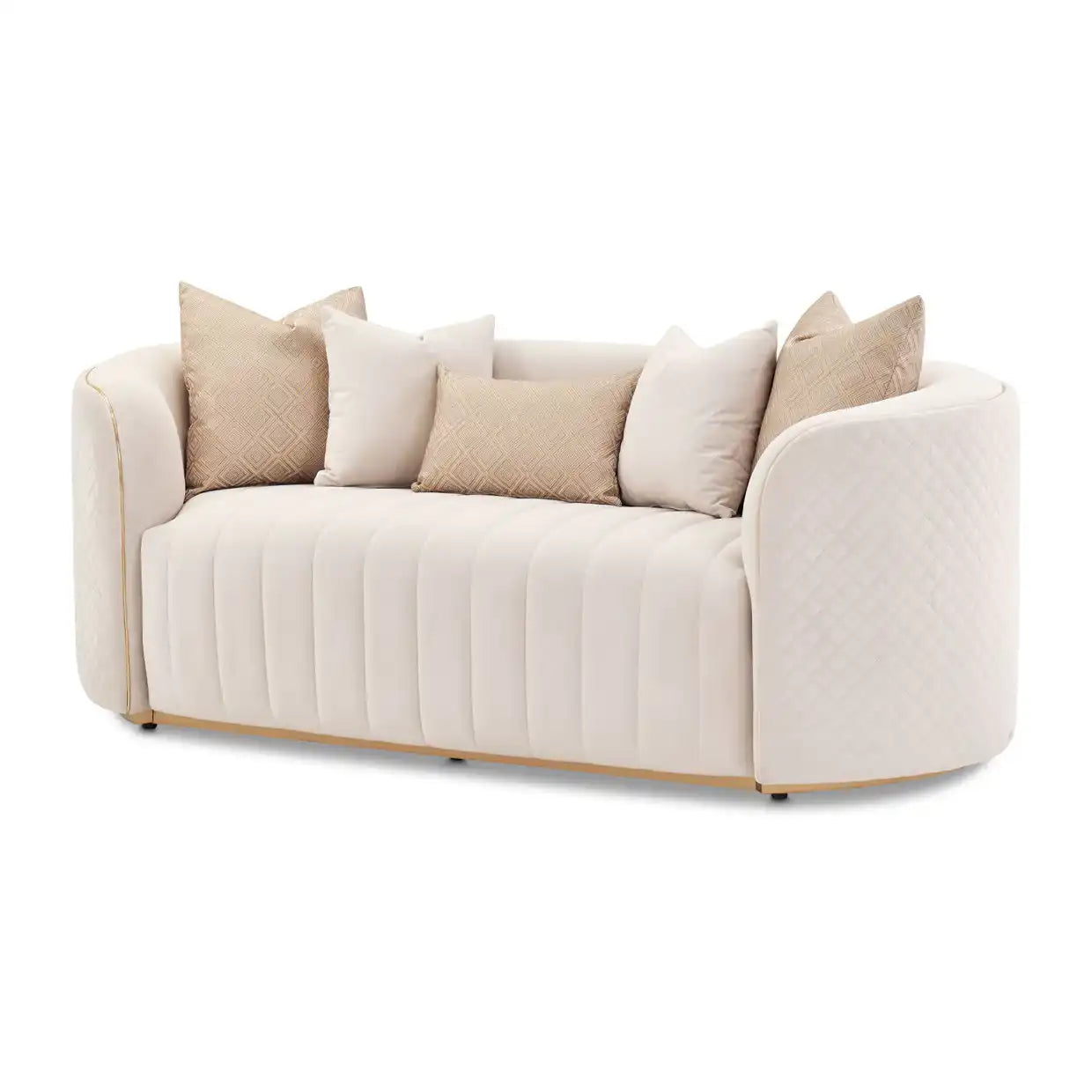 Ariana - Velvet Loveseat - Best Buy Furniture