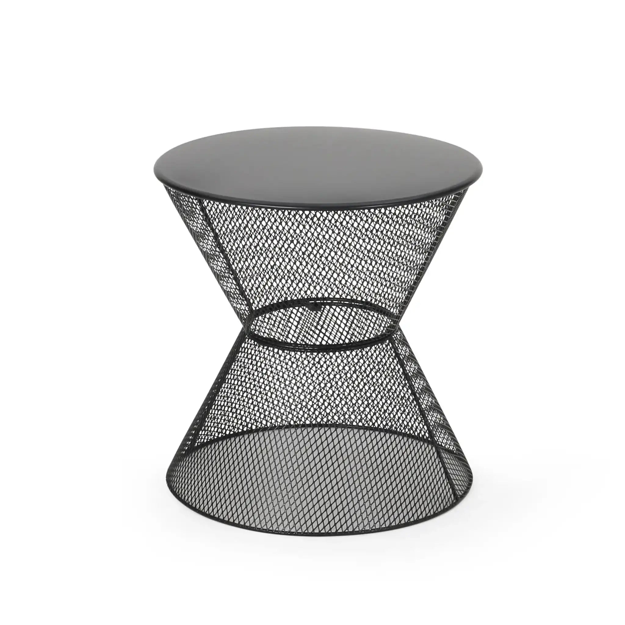 Nevada - Contemporary Side Table With Mesh Design - Best Buy Furniture