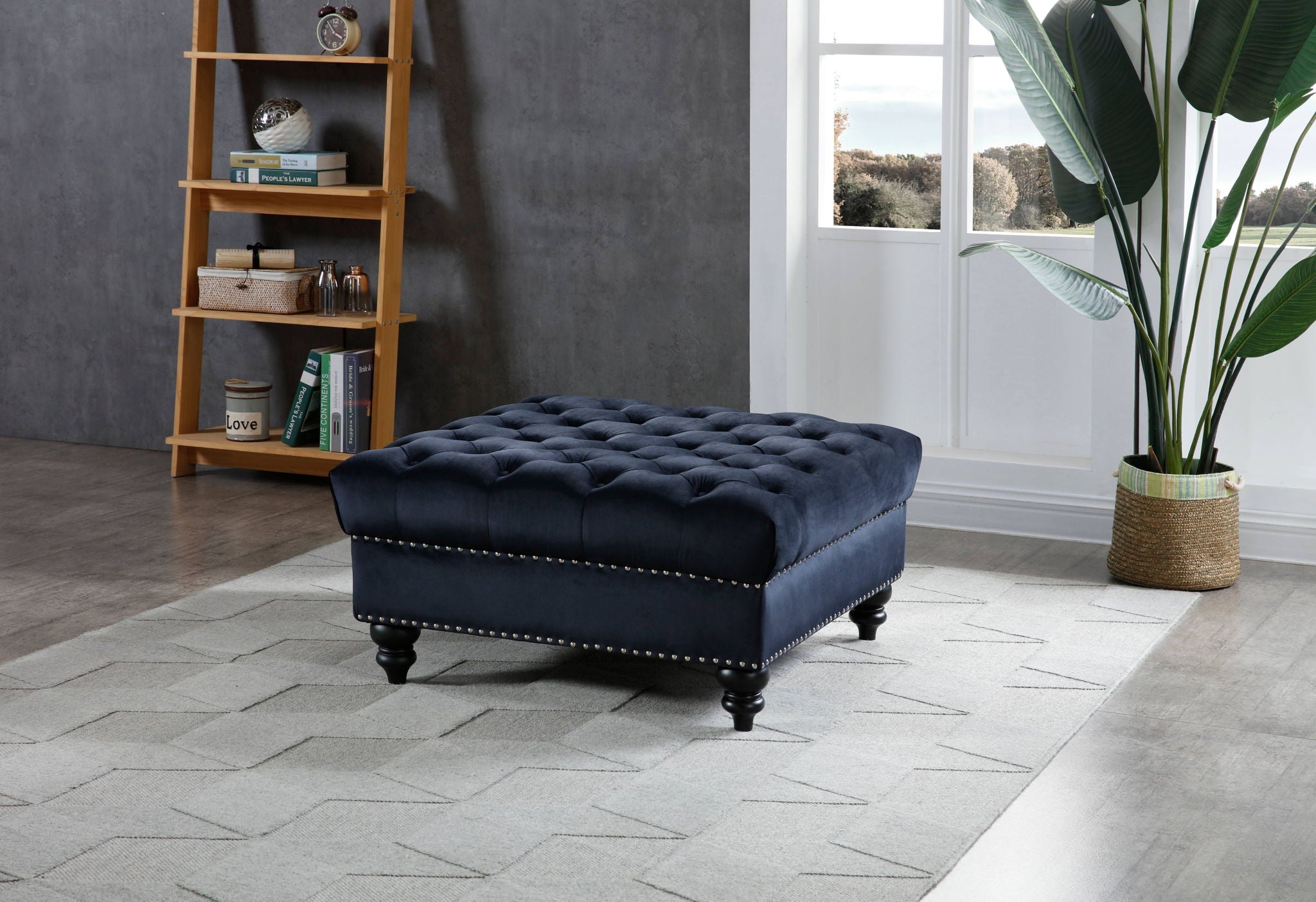 Soft Charming Traditional Ottoman - Best Buy Furniture