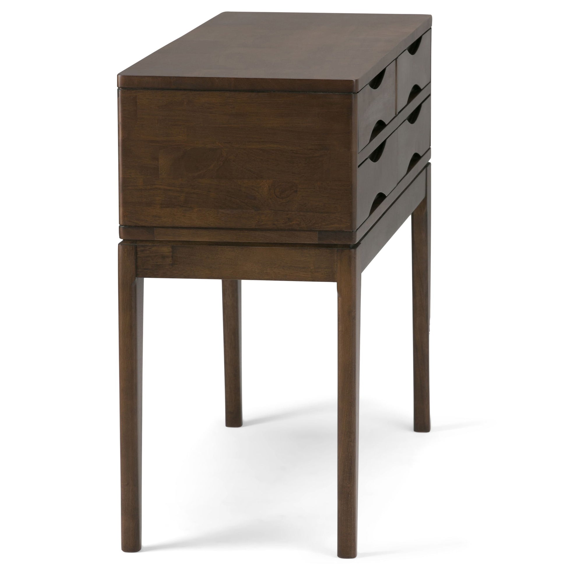 Harper - Hallway Console Table - Walnut Brown - Best Buy Furniture