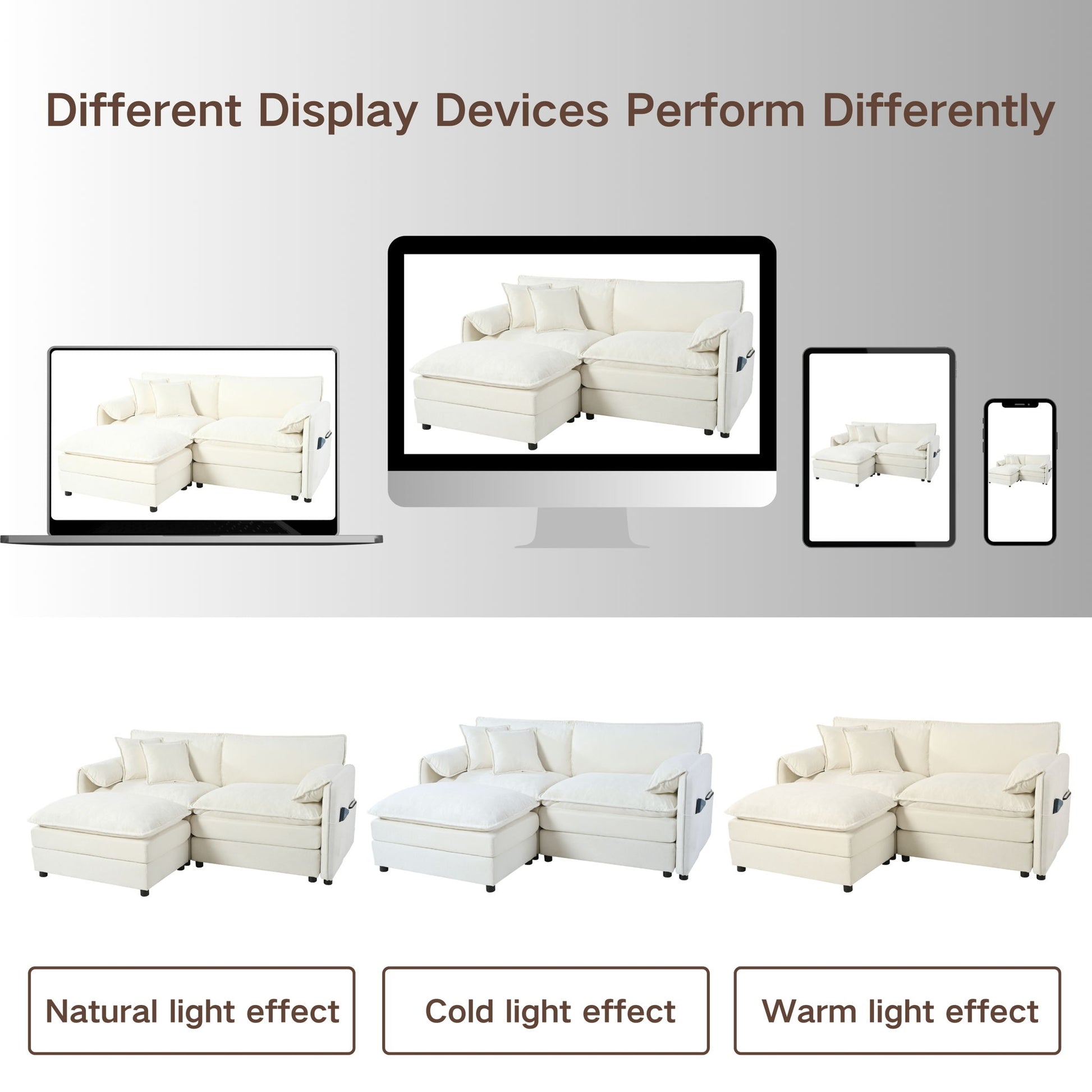 Modern Upholstered Chenille Loveseat And Armchair Set With Pillows - Best Buy Furniture