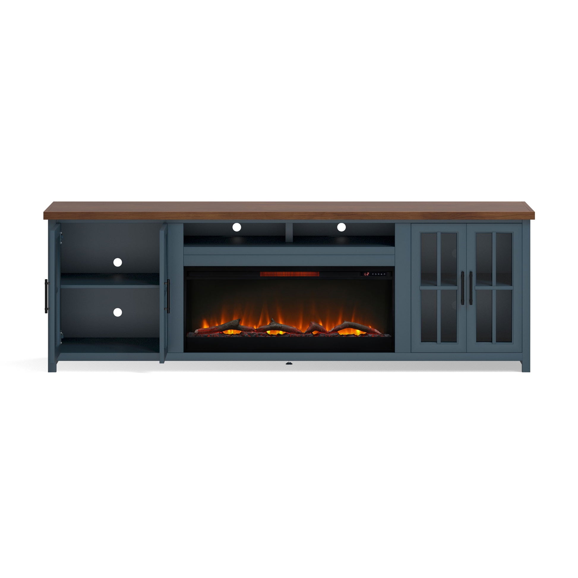 Nantucket - 74" Fireplace TV Stand Console - Best Buy Furniture