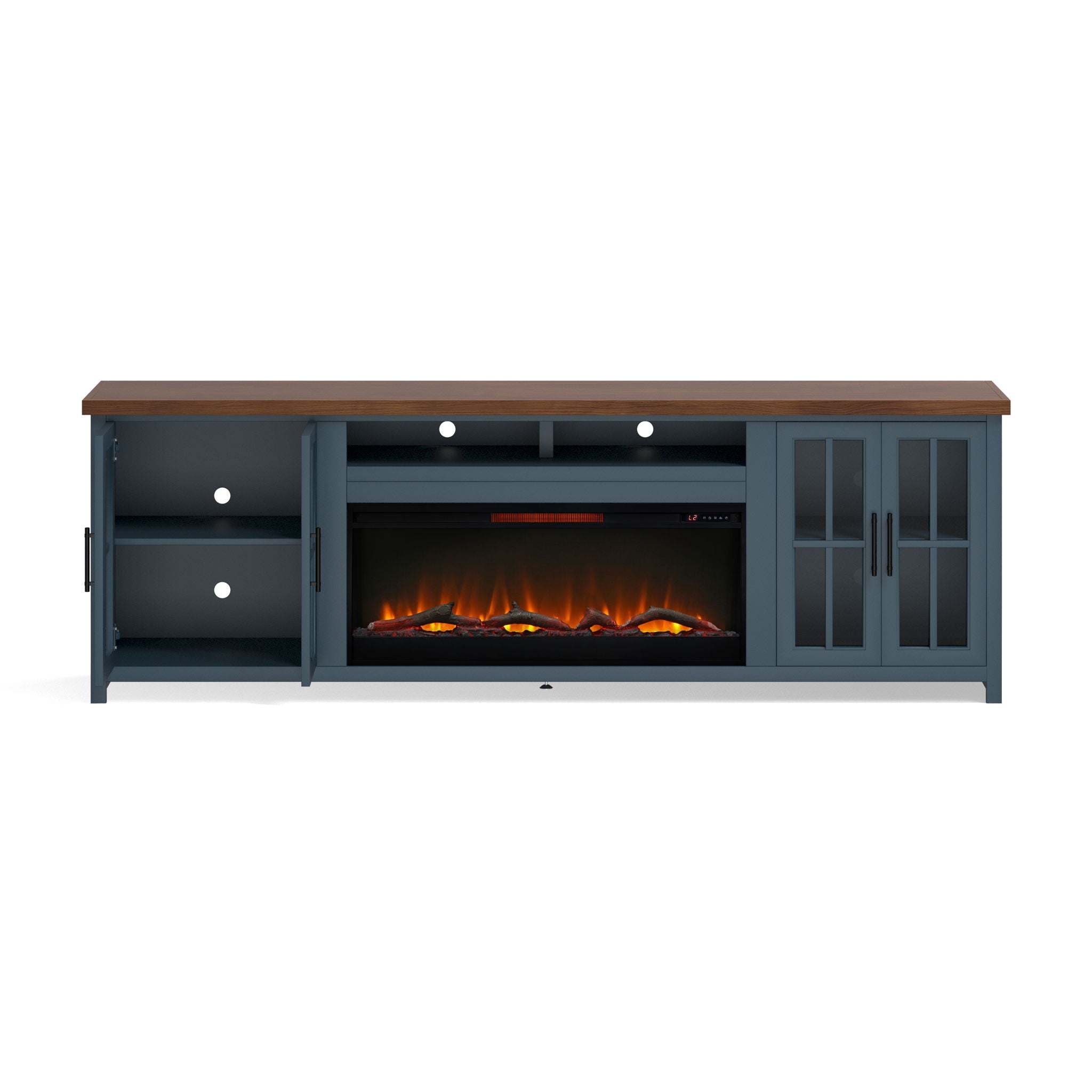 Nantucket - 74" Fireplace TV Stand Console - Best Buy Furniture