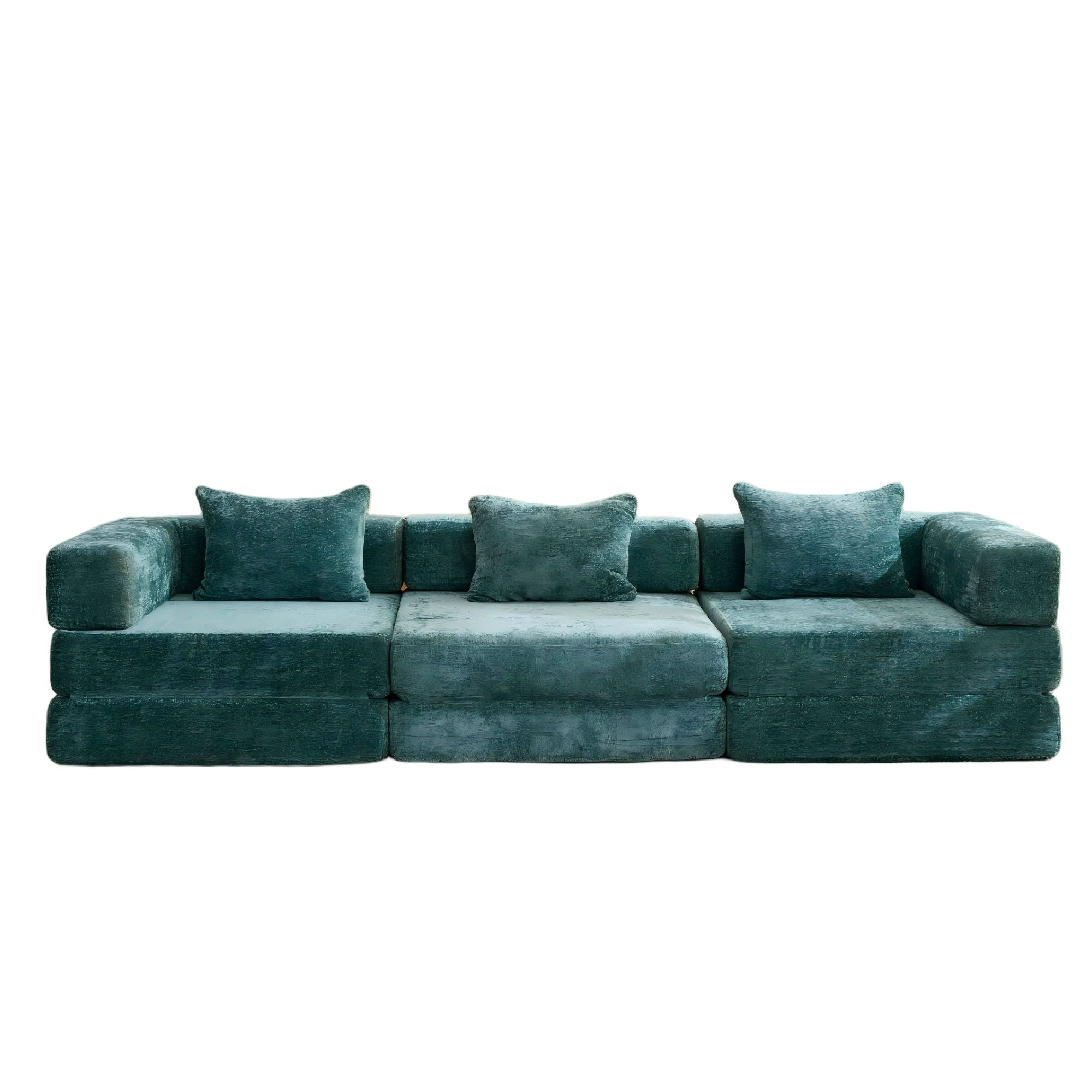 Convertible Floor Sofa Bed, Boneless Modular Sectional Sofa For Living Room - Best Buy Furniture
