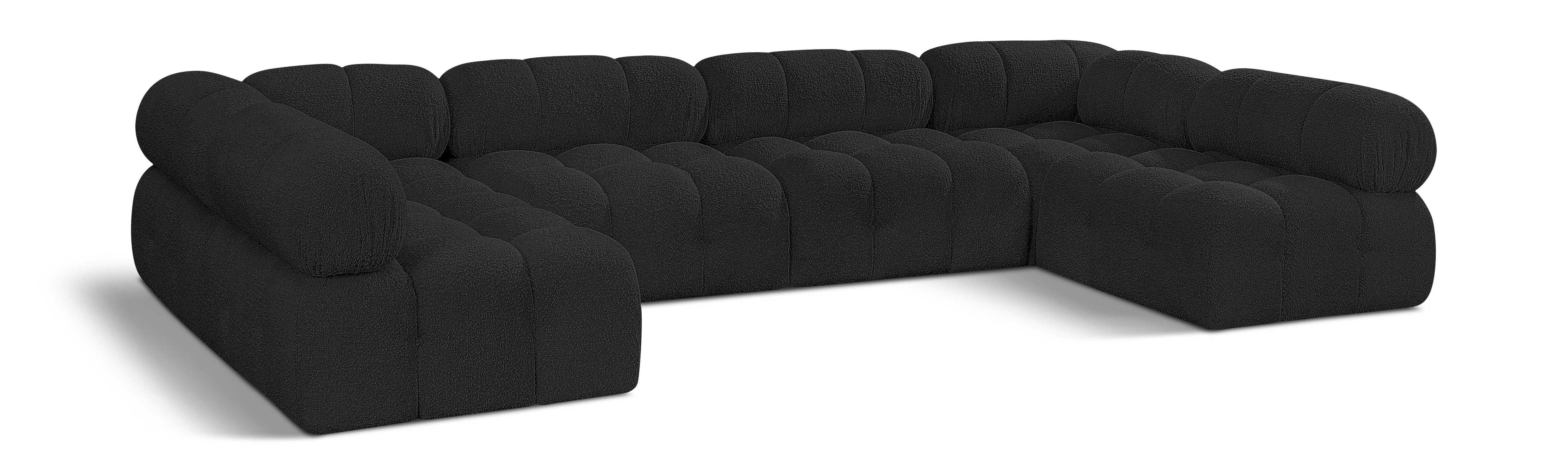 Ames - 6 Piece Fabric Modular Sectional - Best Buy Furniture
