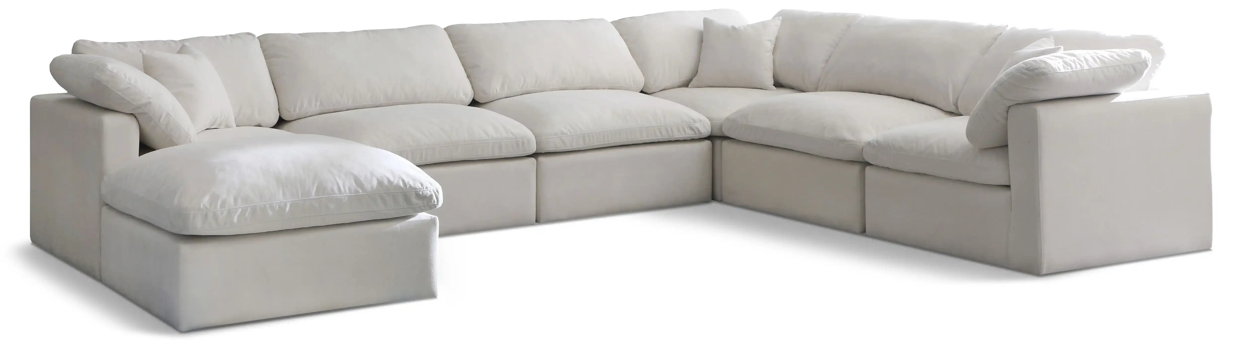 Plush - 7 Piece Modular Sectional - Best Buy Furniture