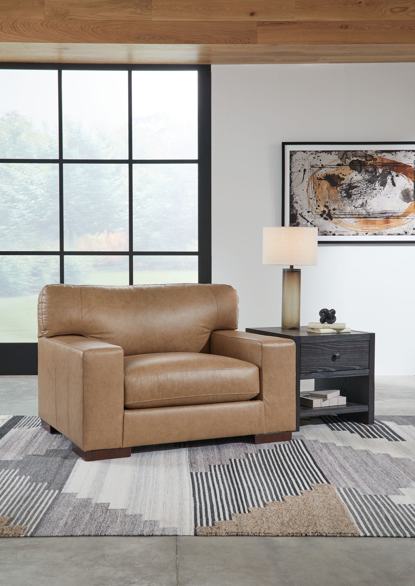 Lombardia - 4 Pc. - Sofa, Loveseat, Chair And A Half, Ottoman - Tumbleweed - Best Buy Furniture