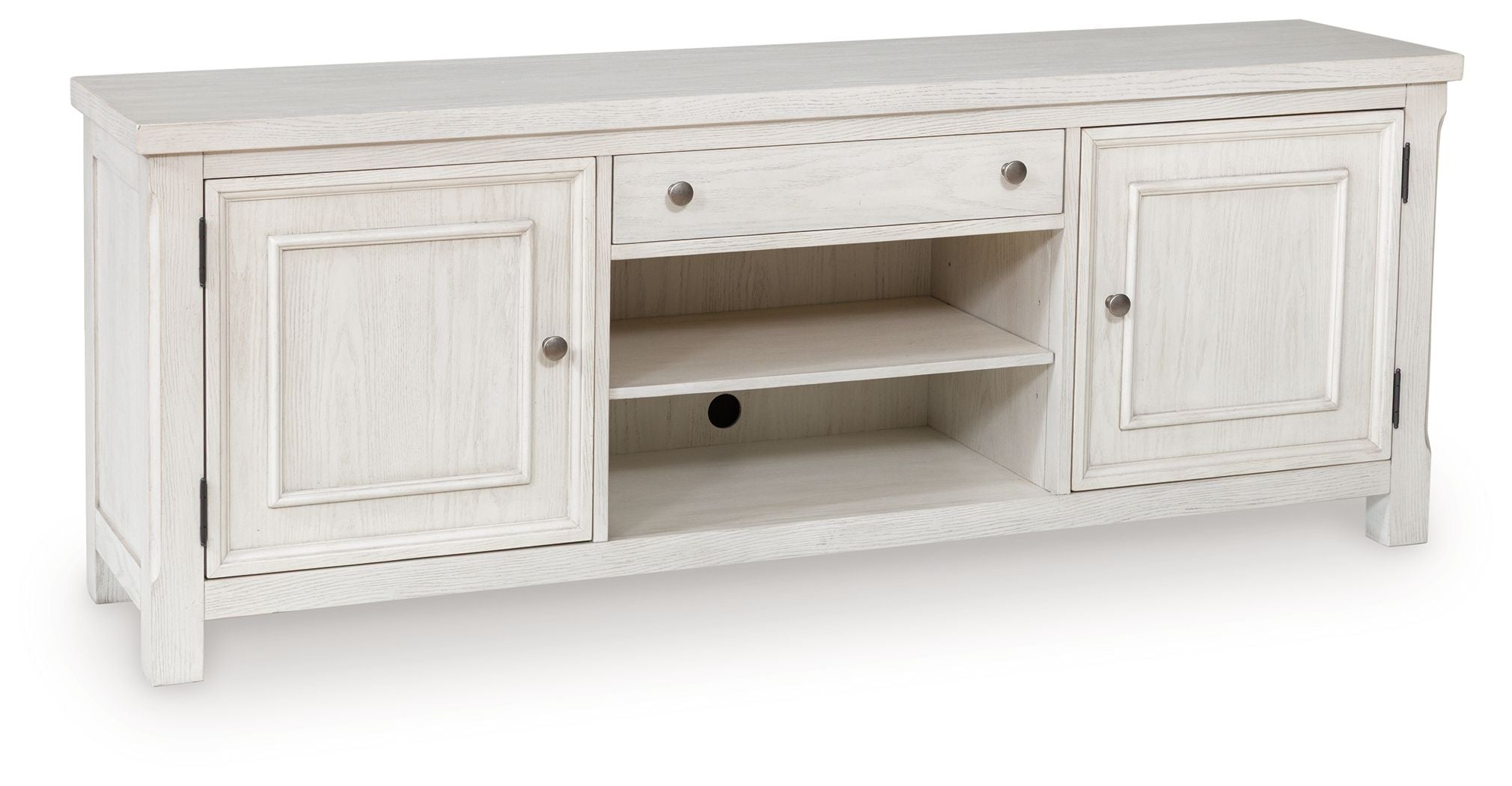 Robbinsdale - Extra Large TV Stand - Antique White - Best Buy Furniture