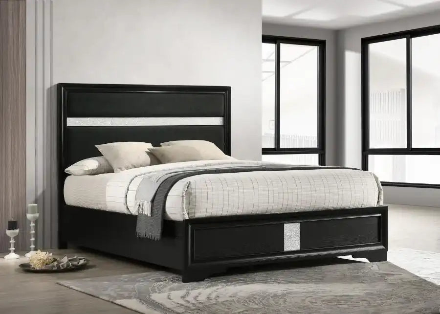 Miranda - Upholstered Panel Bed - Best Buy Furniture