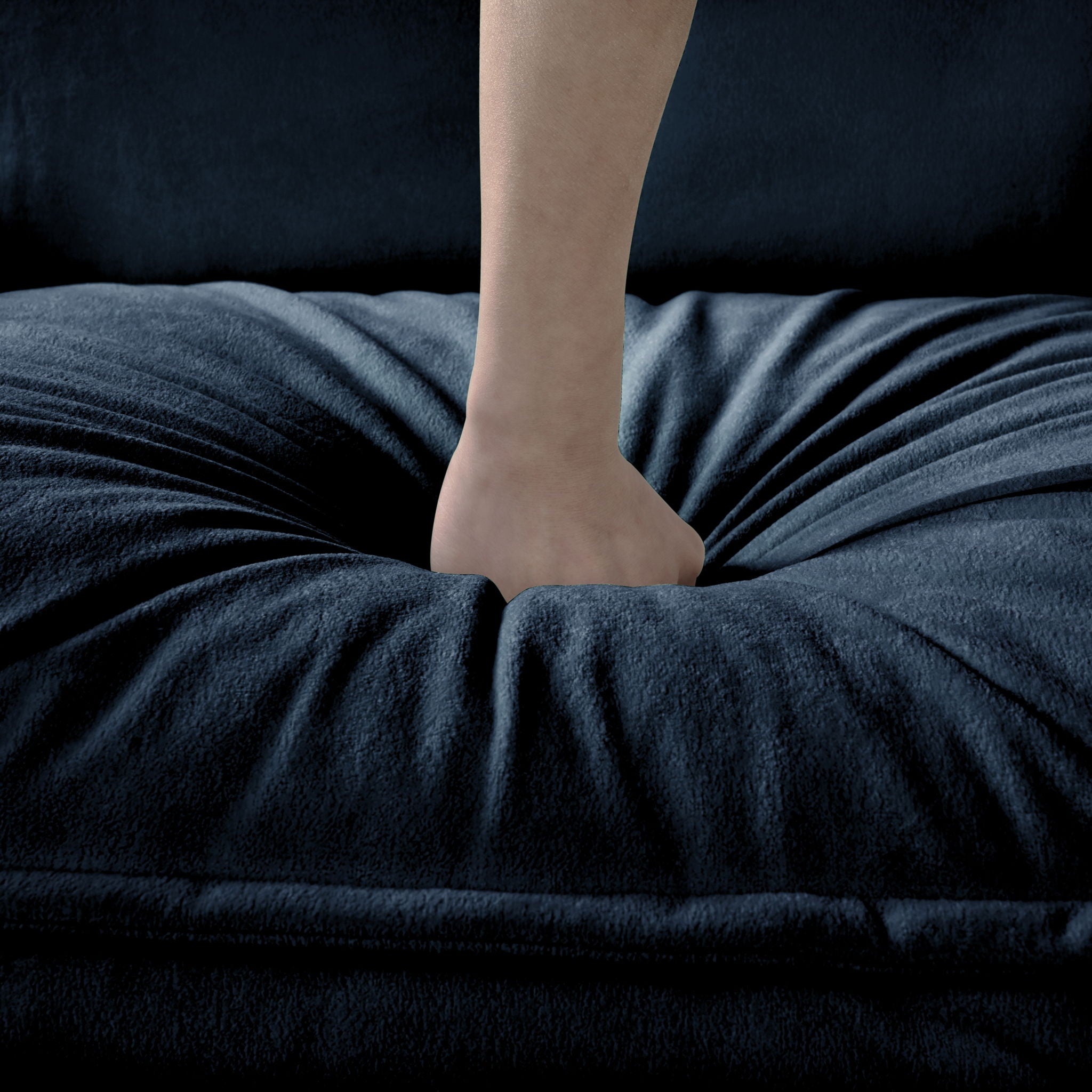 Modern Upholstered Chenille Loveseat And Armchair Set With Pillows - Best Buy Furniture