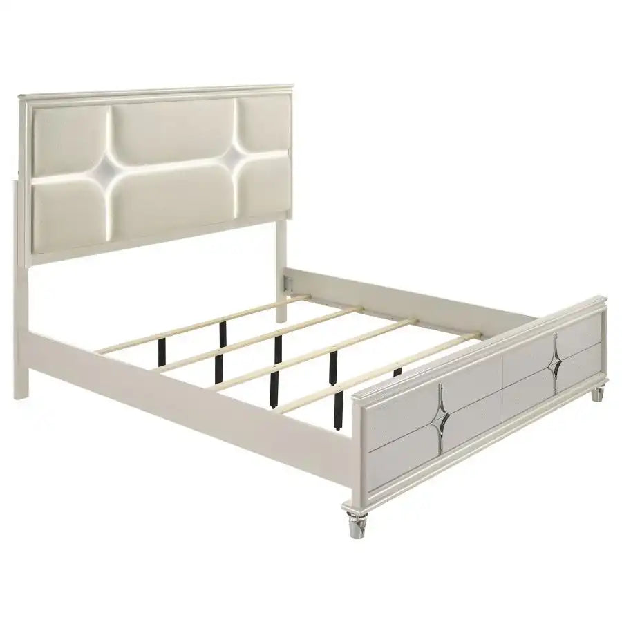 Olivia - Panel Bed LED Headboard - Best Buy Furniture