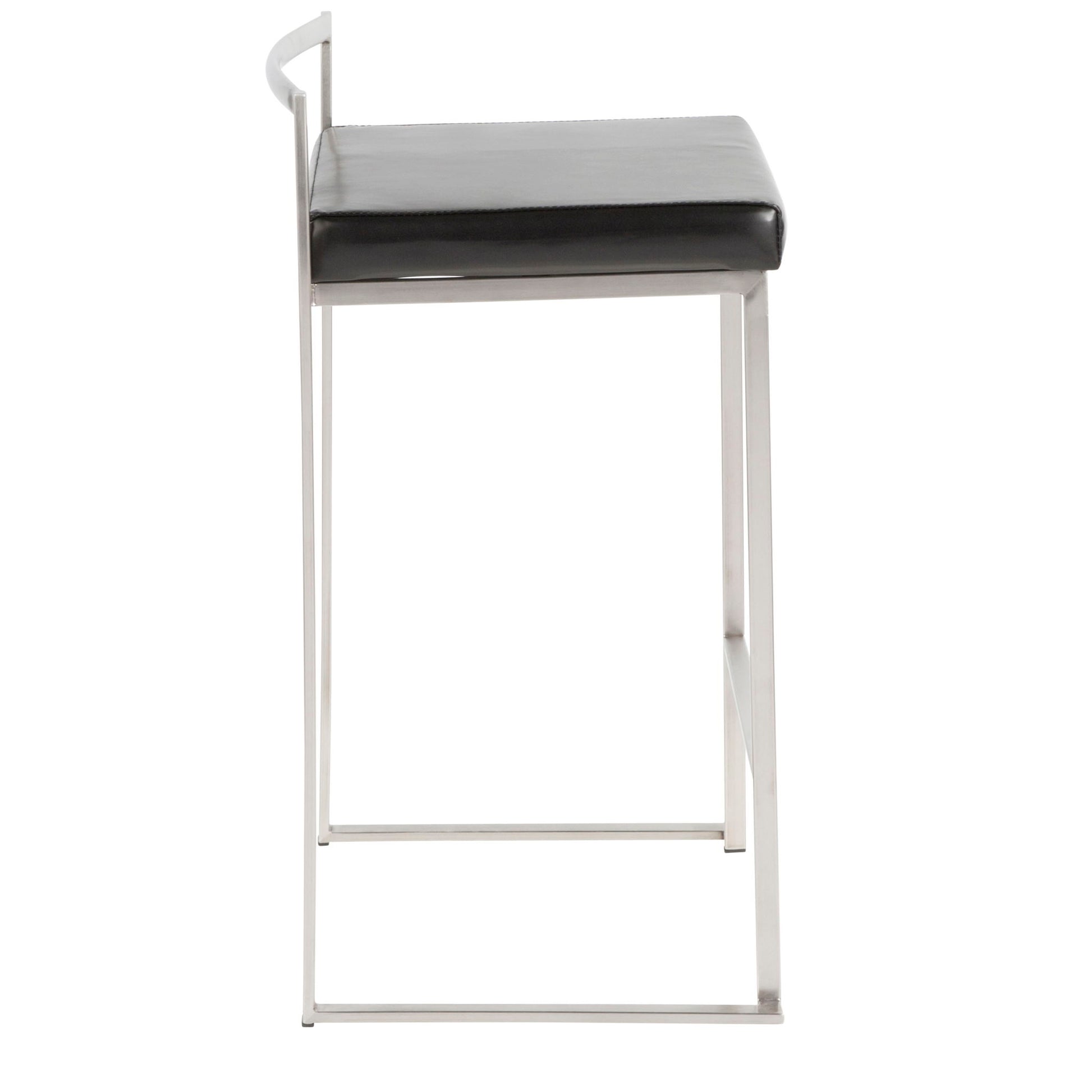 Fuji - Elegant Design Contemporary Stackable Counter Stool - Best Buy Furniture