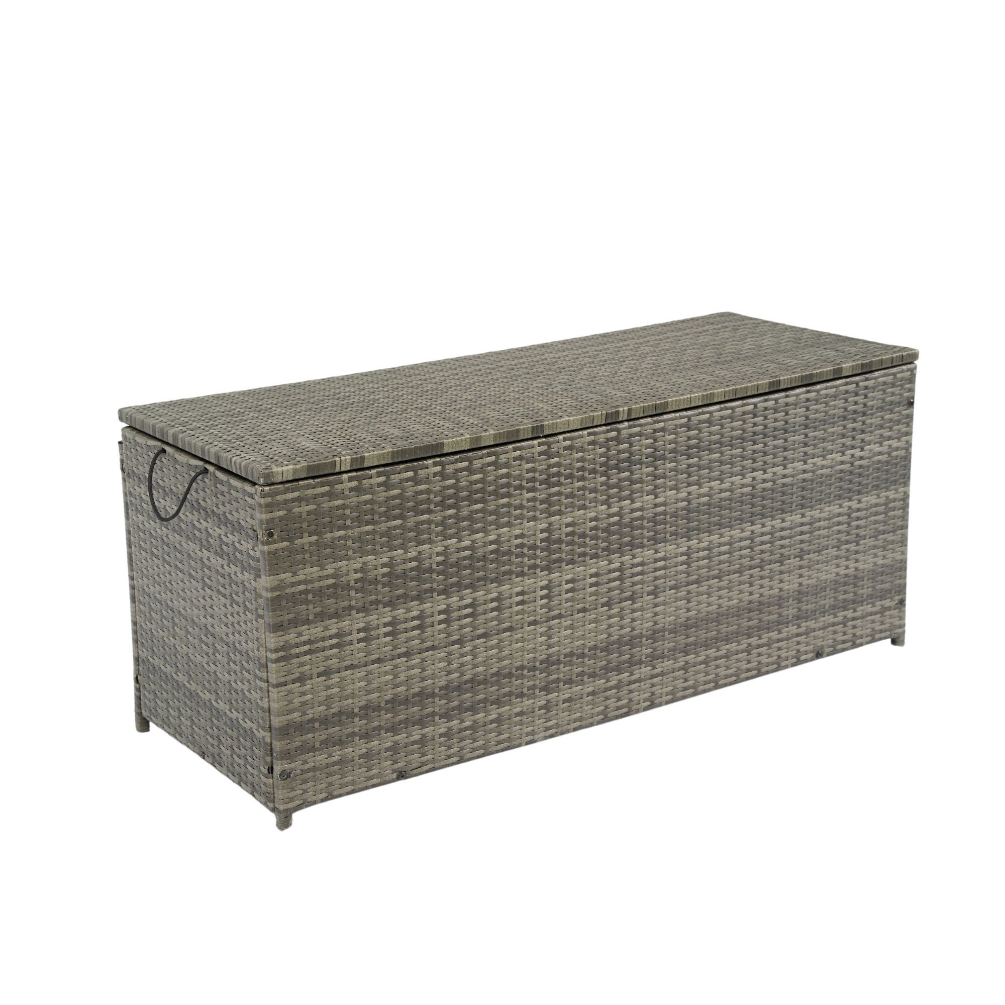 Outdoor Storage Box, Wicker Patio Deck Boxes With Lid, Outdoor Cushion Storage For Kids Toys, Pillows, Towel, Wicker - Best Buy Furniture