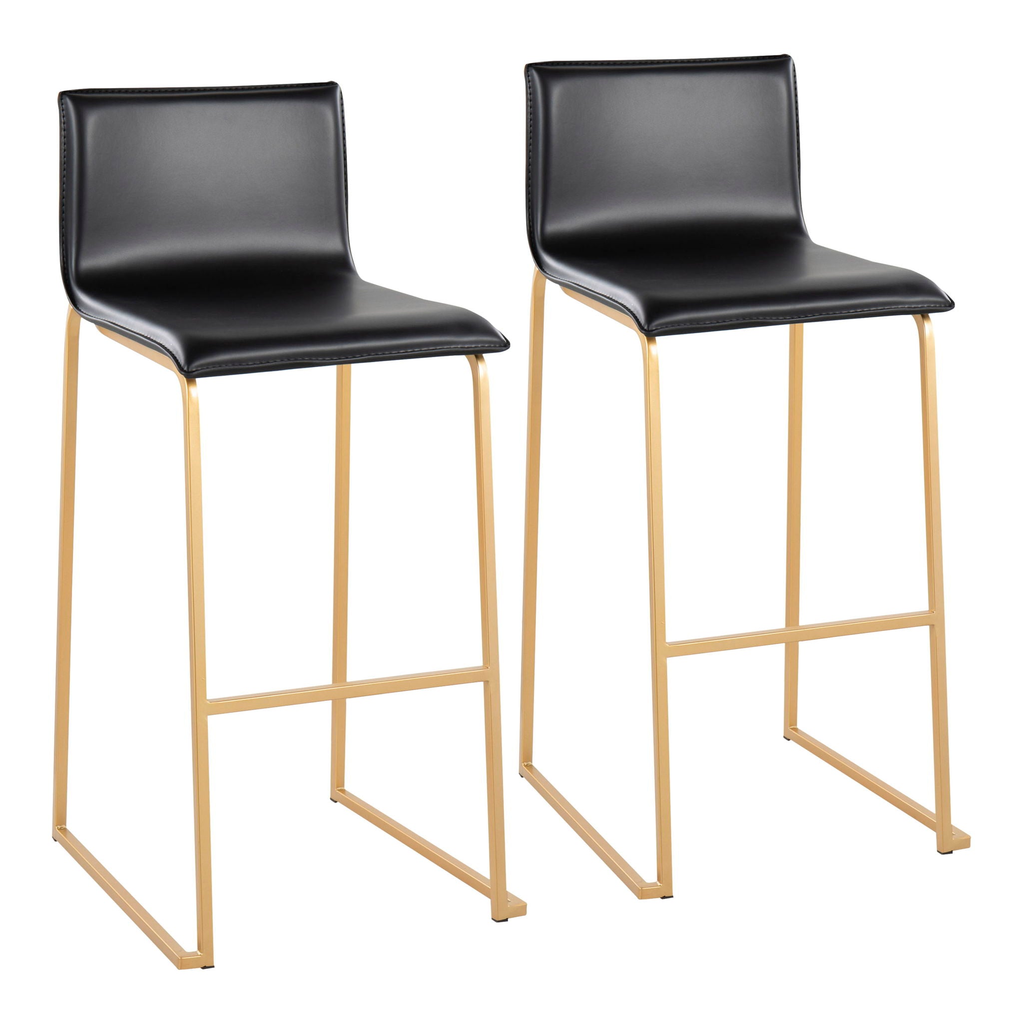 Mara - Contemporary Upholstered Barstool (Set of 2) - Best Buy Furniture