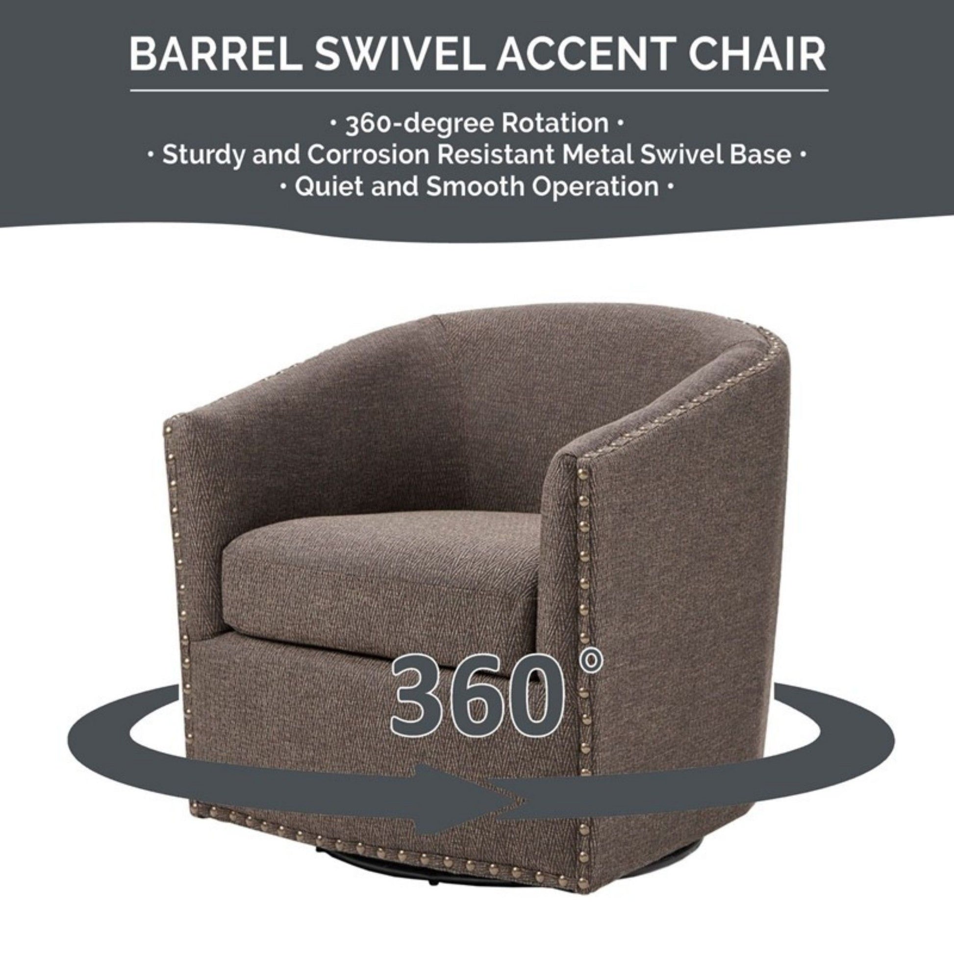 Luxurious Chair With 360 Degree Rotation - Best Buy Furniture