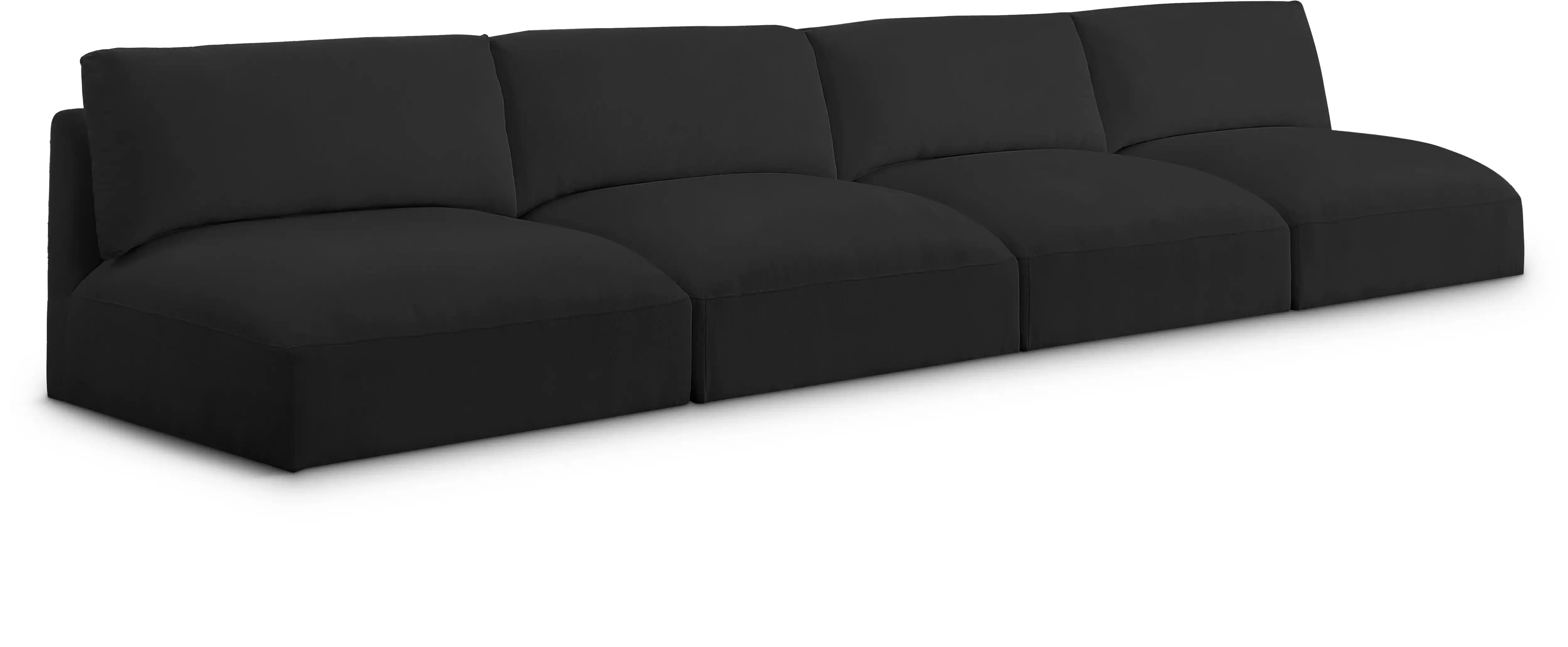 Ease - 4 Seat Modular Armless Sofa - Best Buy Furniture