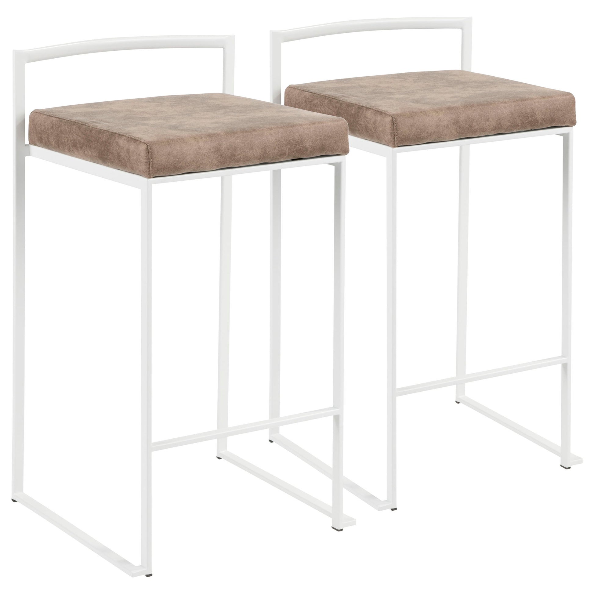 Fuji - Simple Elegance, Contemporary Stackable Counter Stool - Best Buy Furniture