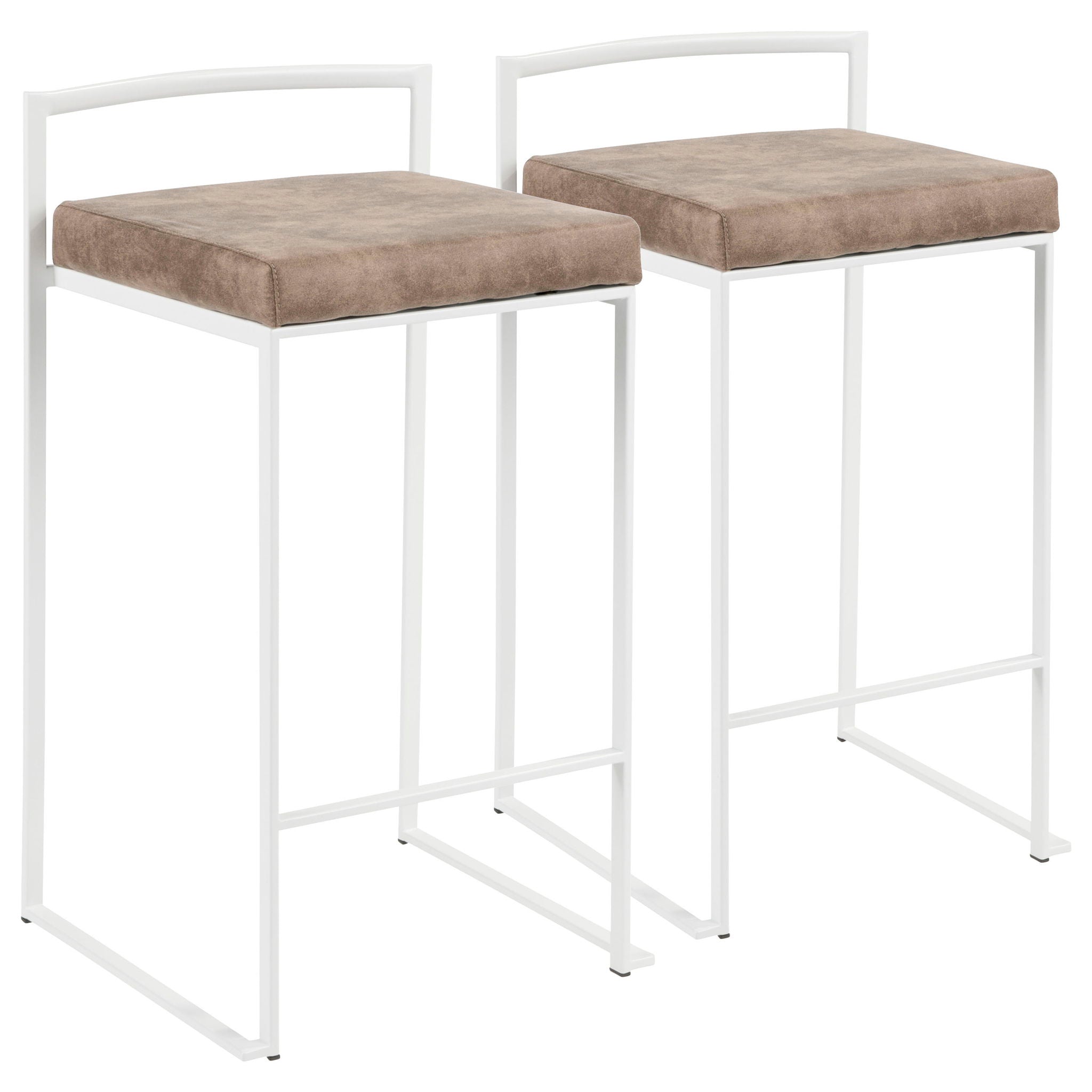 Fuji - Simple Elegance, Contemporary Stackable Counter Stool - Best Buy Furniture