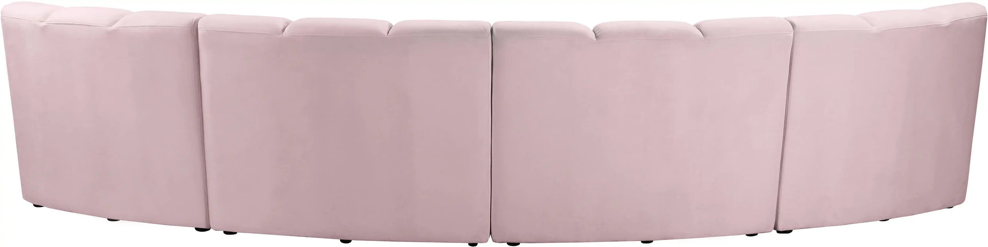 Infinity - 4 Piece Velvet Modular Sectional - Best Buy Furniture
