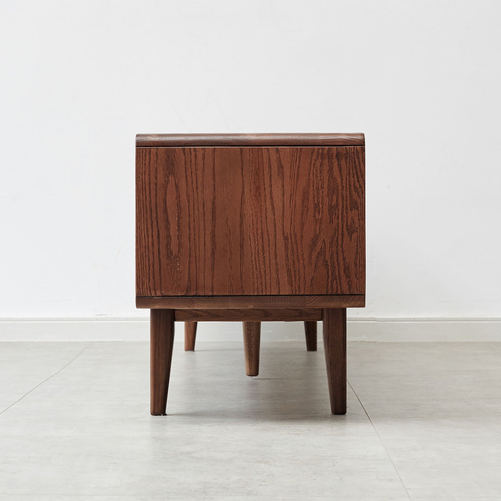 TV Cabinet With Chinese Changhong Glass Doors, Two Drawer Storage Space TV Standing - Best Buy Furniture