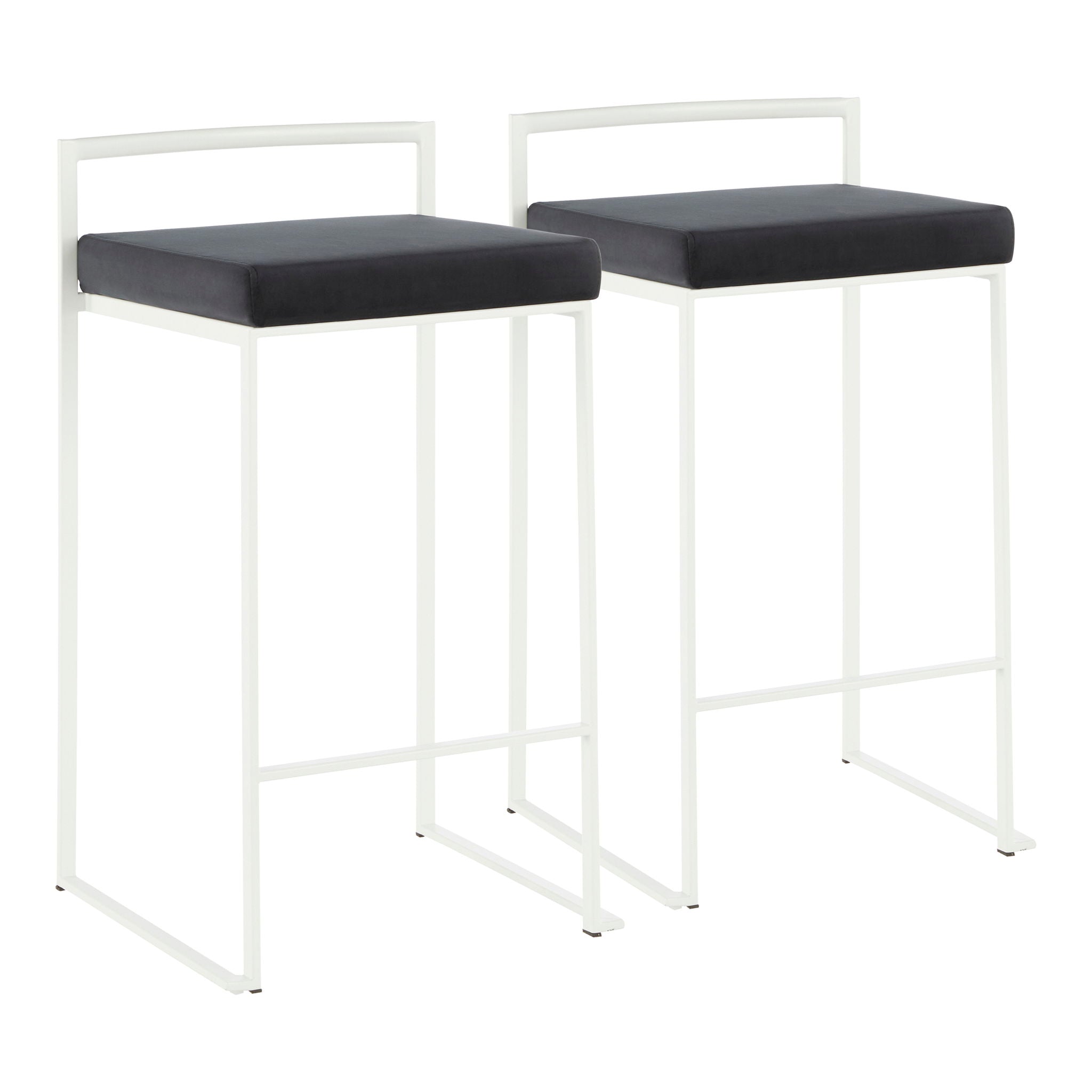 Fuji - Simple Elegance, Contemporary Stackable Counter Stool - Best Buy Furniture