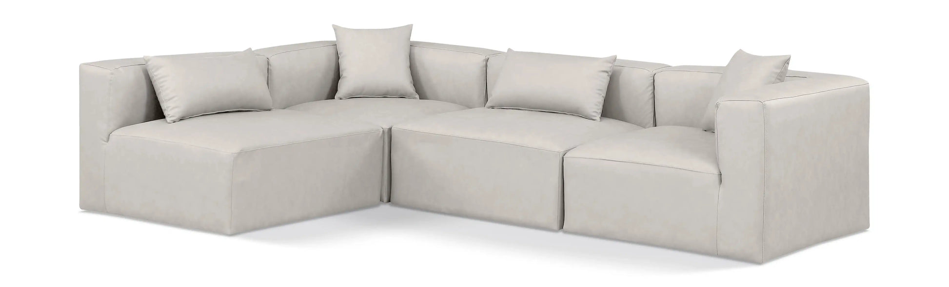 Cube - 4 Piece Modular Corner Sectional - Best Buy Furniture