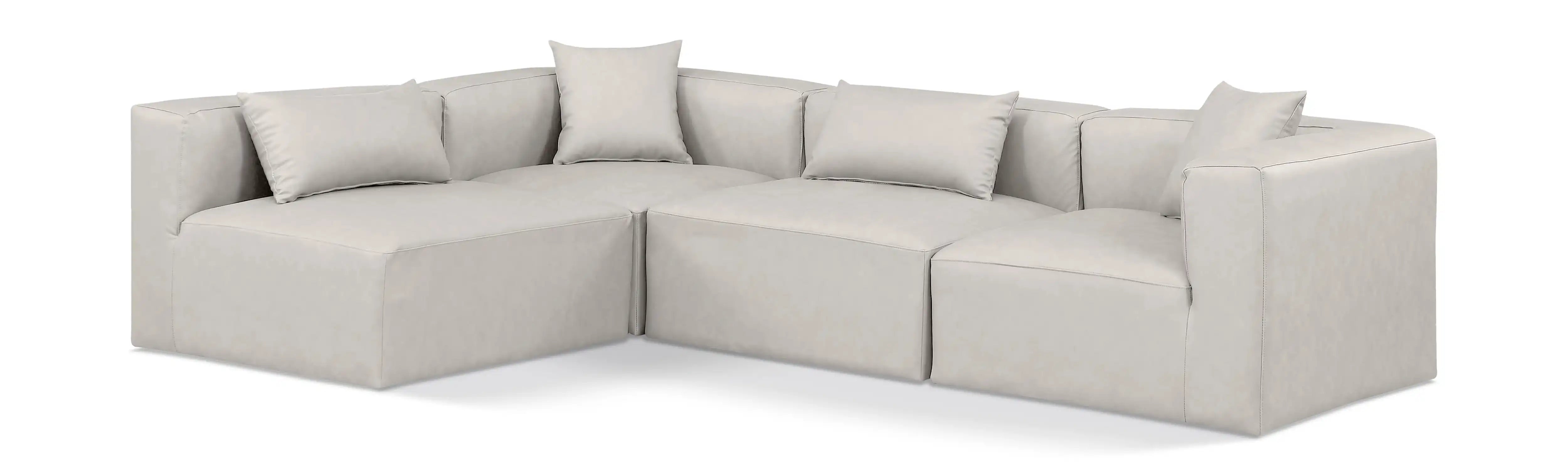 Cube - 4 Piece Modular Corner Sectional - Best Buy Furniture