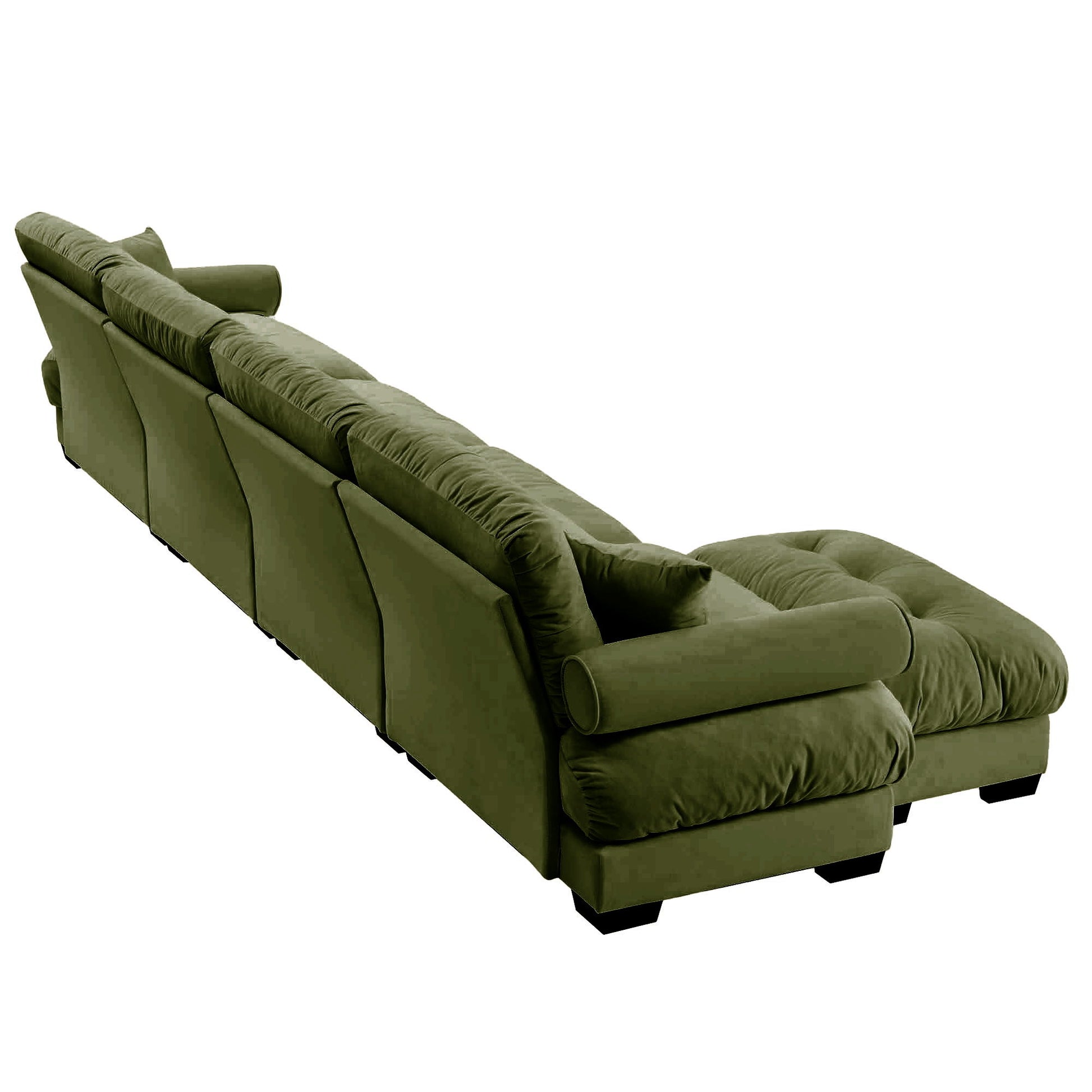 Super Comfort Oversized Modular Sectional Sofa With Movable Ottoman - Best Buy Furniture