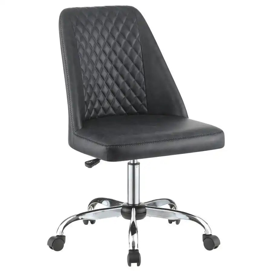 Althea - Upholstered Adjustable Home Office Desk Chair - Best Buy Furniture