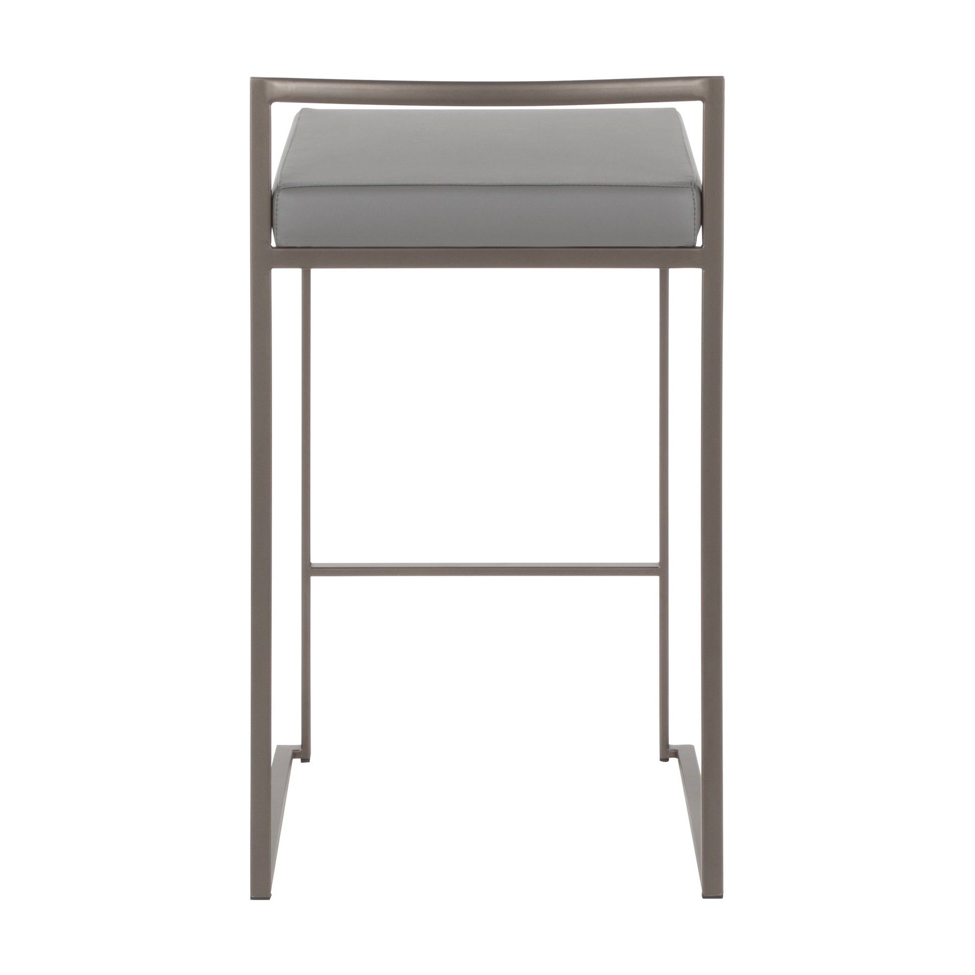 Fuji - Industrial Stackable Counter Stool Elegant Design - Best Buy Furniture