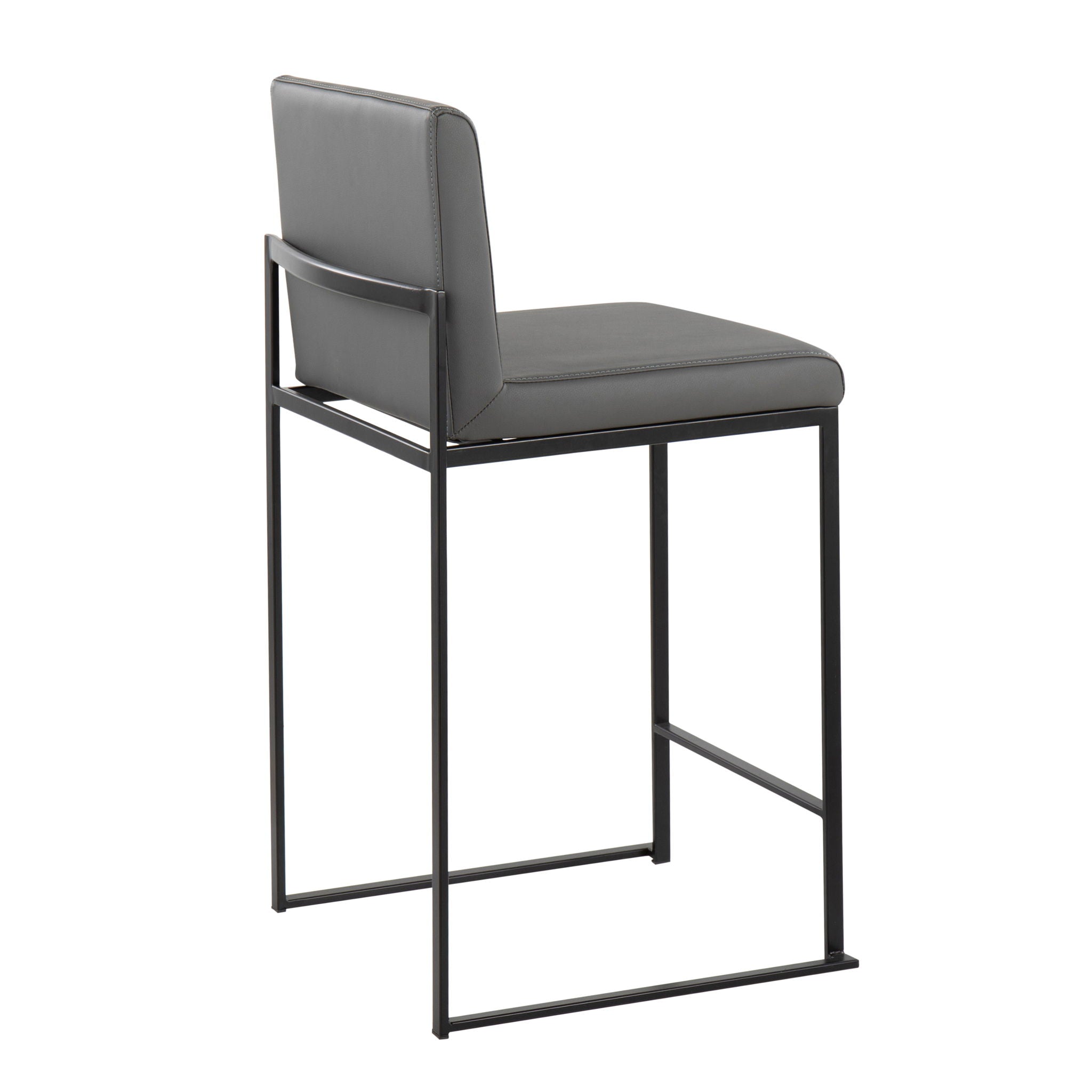 Fuji - Contemporary Modern Elegance, High Back Counter Stool - Best Buy Furniture