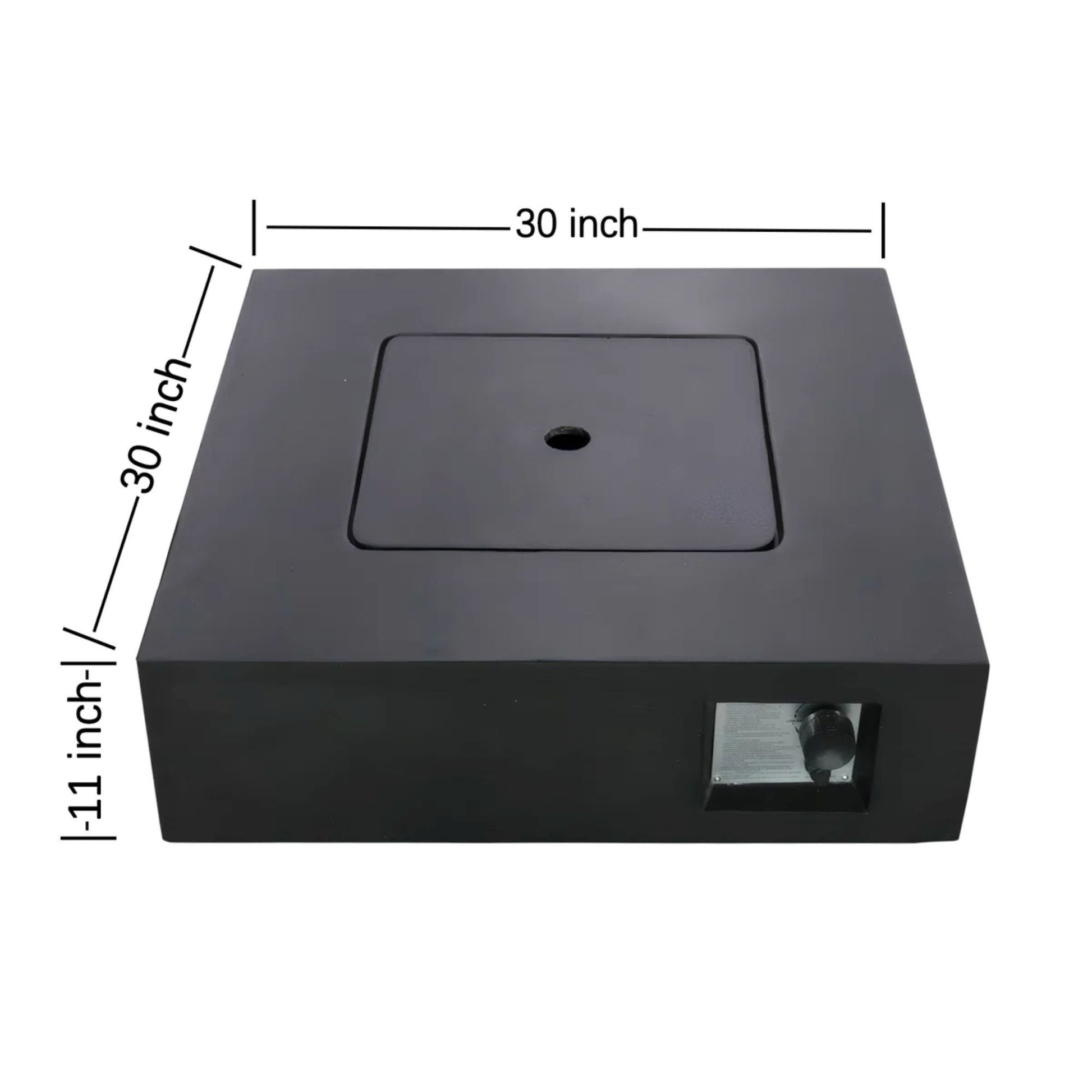 Reinforced - Propane / Gas Fire Pit Table - Best Buy Furniture