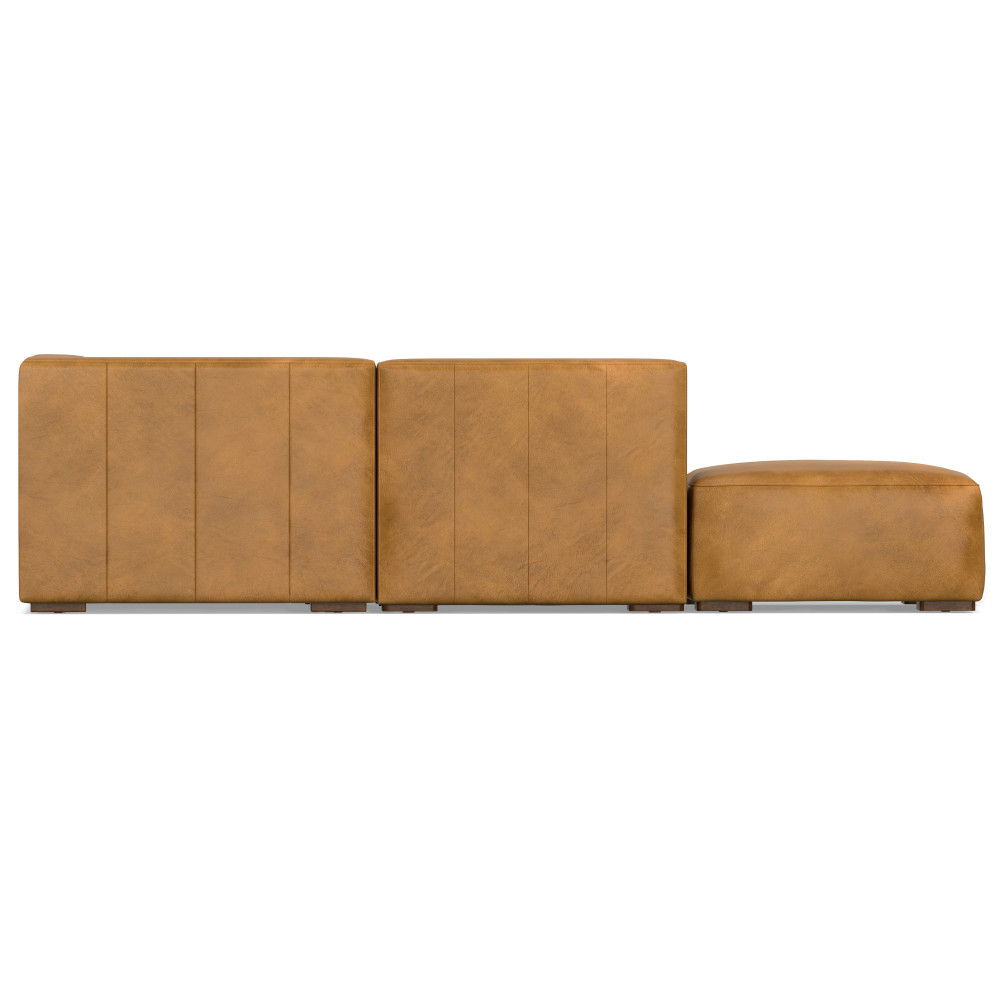 Rex - Handcrafted Sectional Sofa And Ottoman - Best Buy Furniture