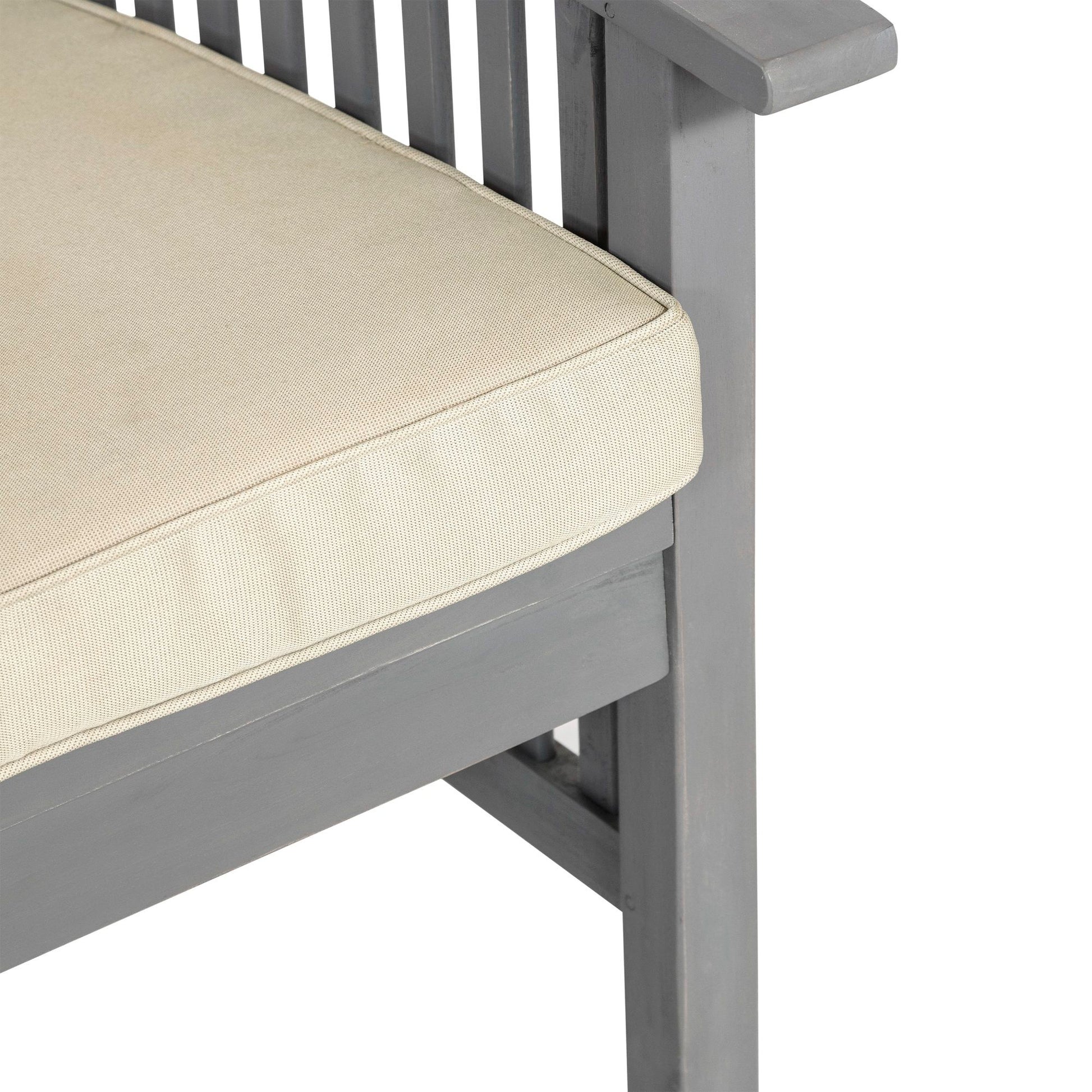 Modern 2 Piece Slat Back Patio Chairs With Cushions - Best Buy Furniture