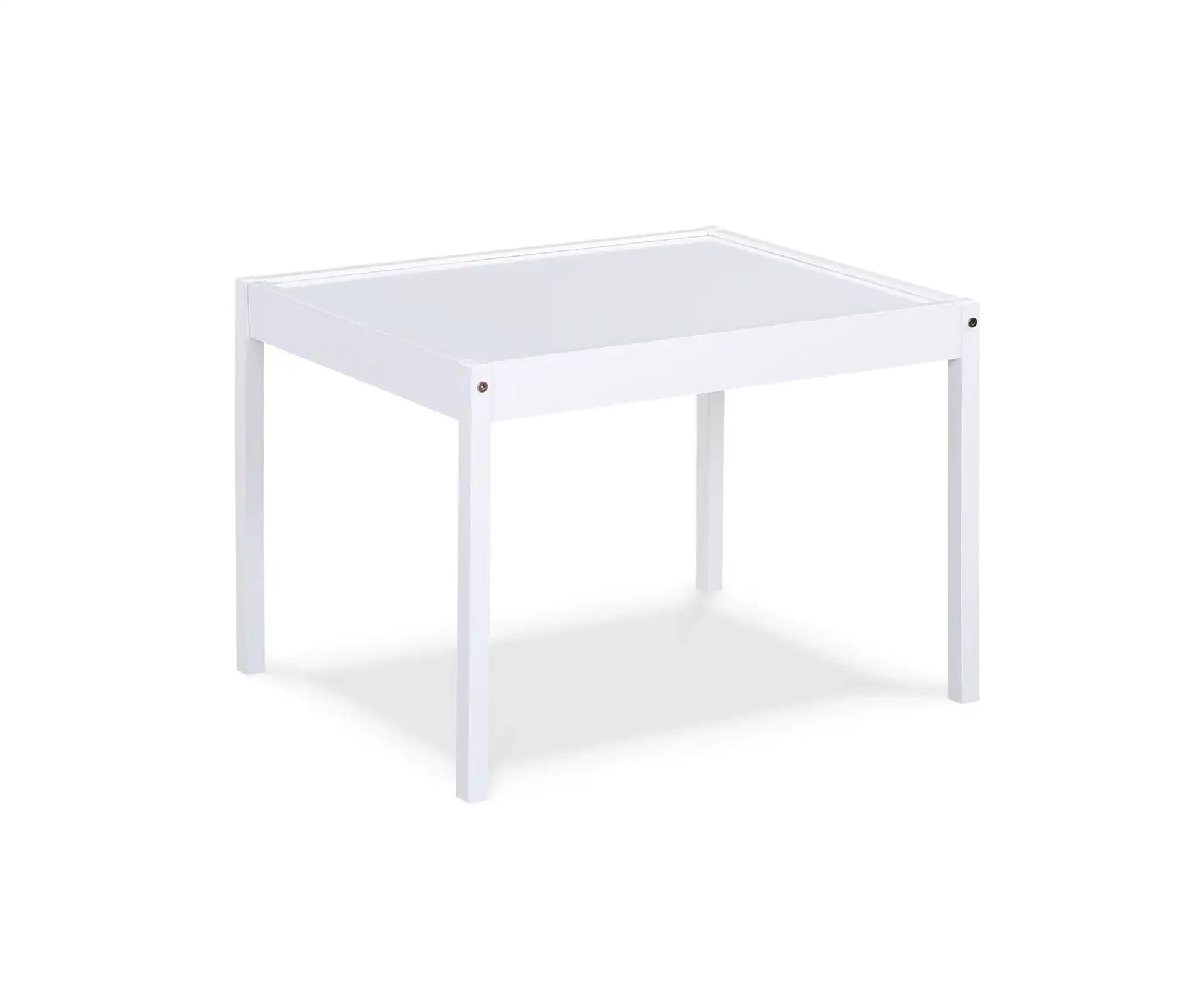 Della - 3-Piece Solid Wood Kids Table & Two Chair Set - Best Buy Furniture