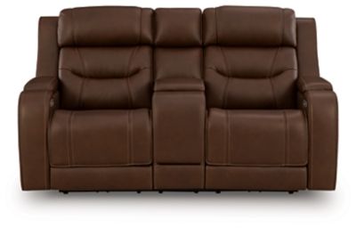 Knightington - Power Reclining Loveseat With Audio Seating - Best Buy Furniture