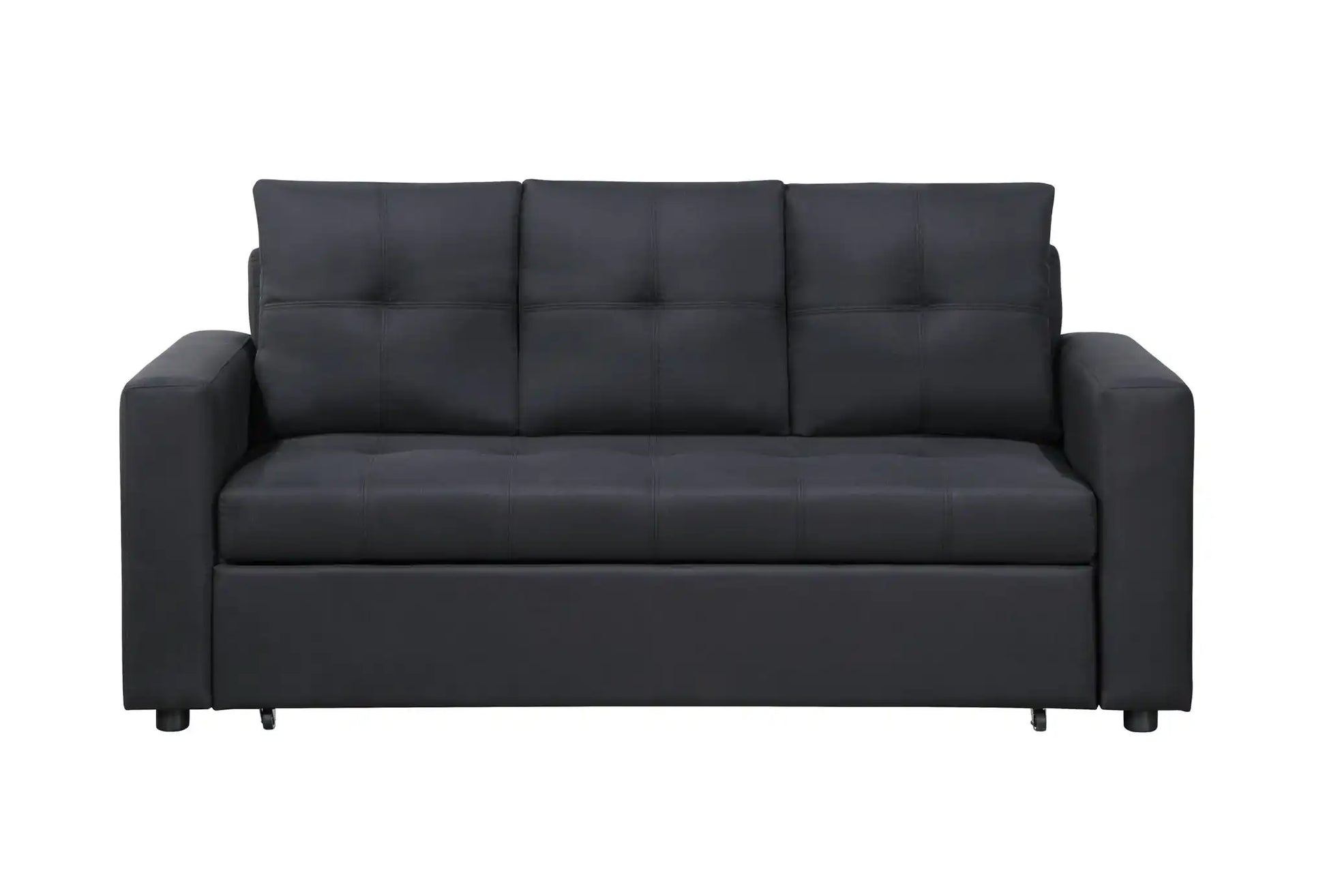 Aiden - Linen Fabric Sleeper Sofa With Tufting - Best Buy Furniture