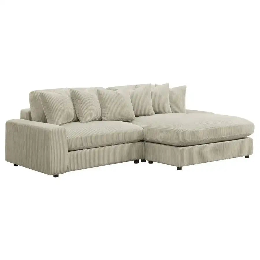 Blaine - Upholstered Reversible Chaise Sectional Sofa - Best Buy Furniture