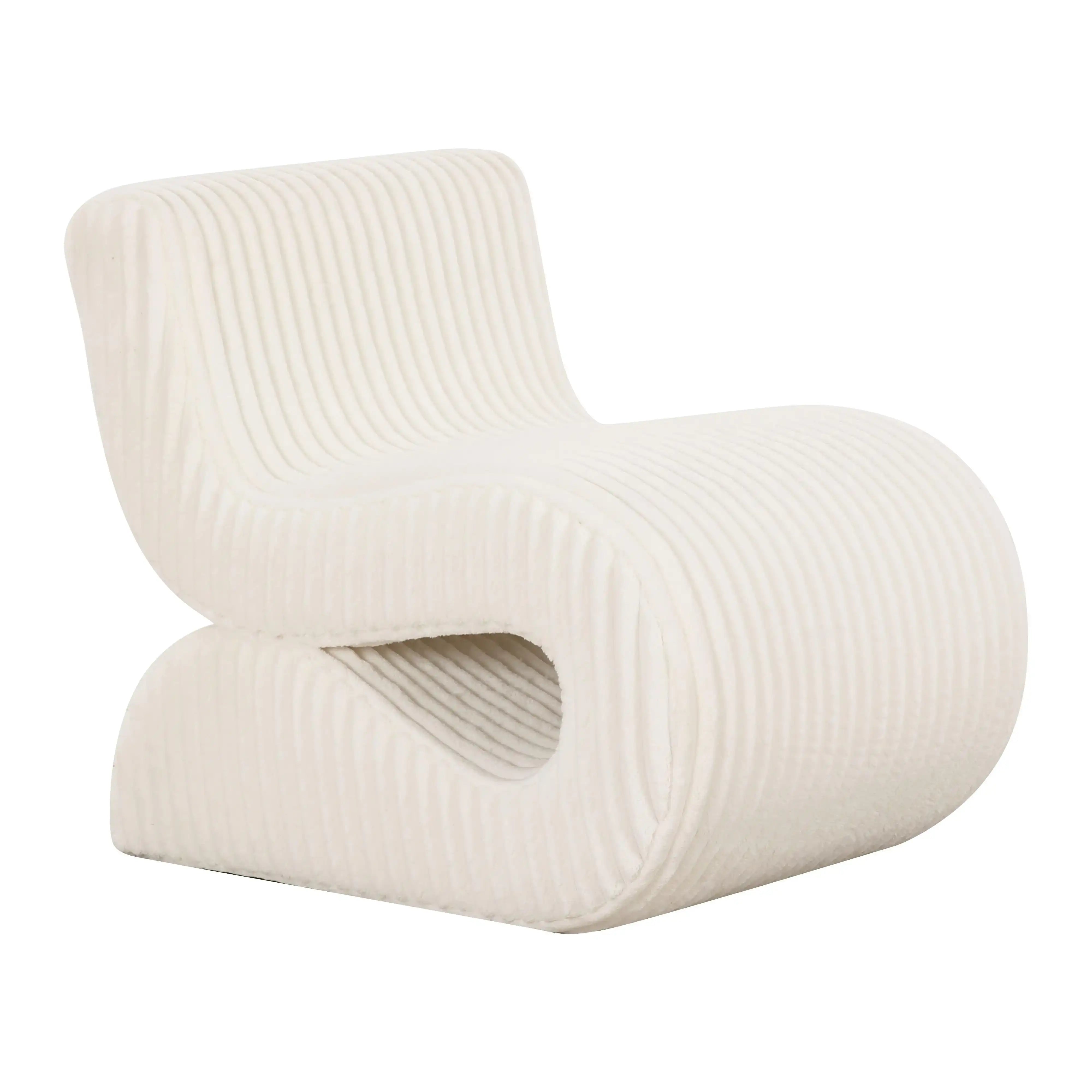 Senna - Oversized Corduroy Accent Chair - Best Buy Furniture