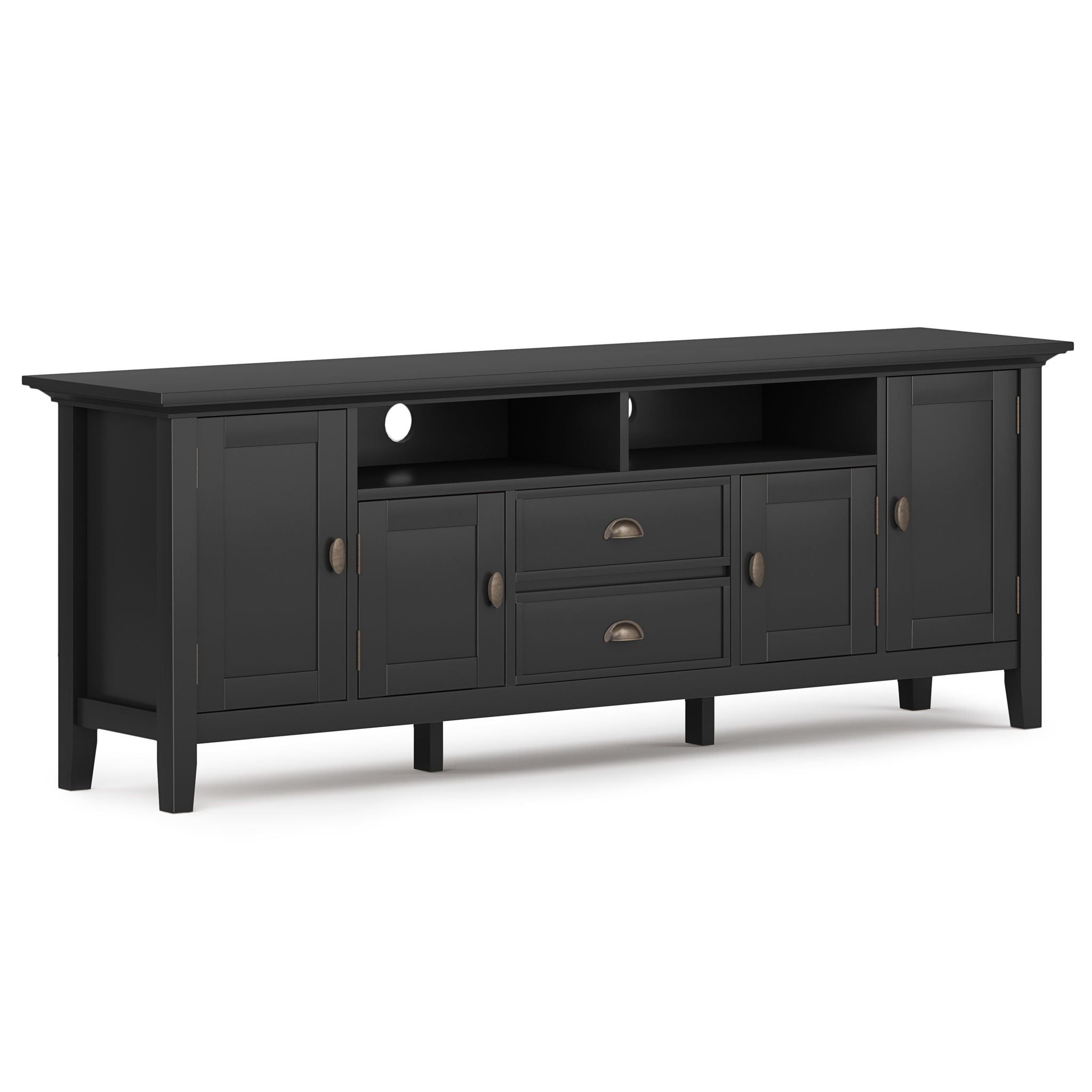 Redmond - Handcrafted TV Media Stand - Best Buy Furniture