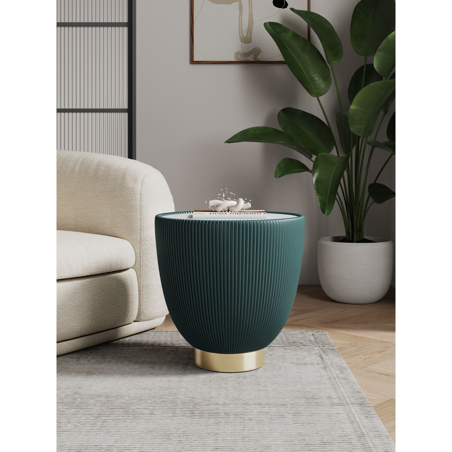 Anderson - Upholstered End Table