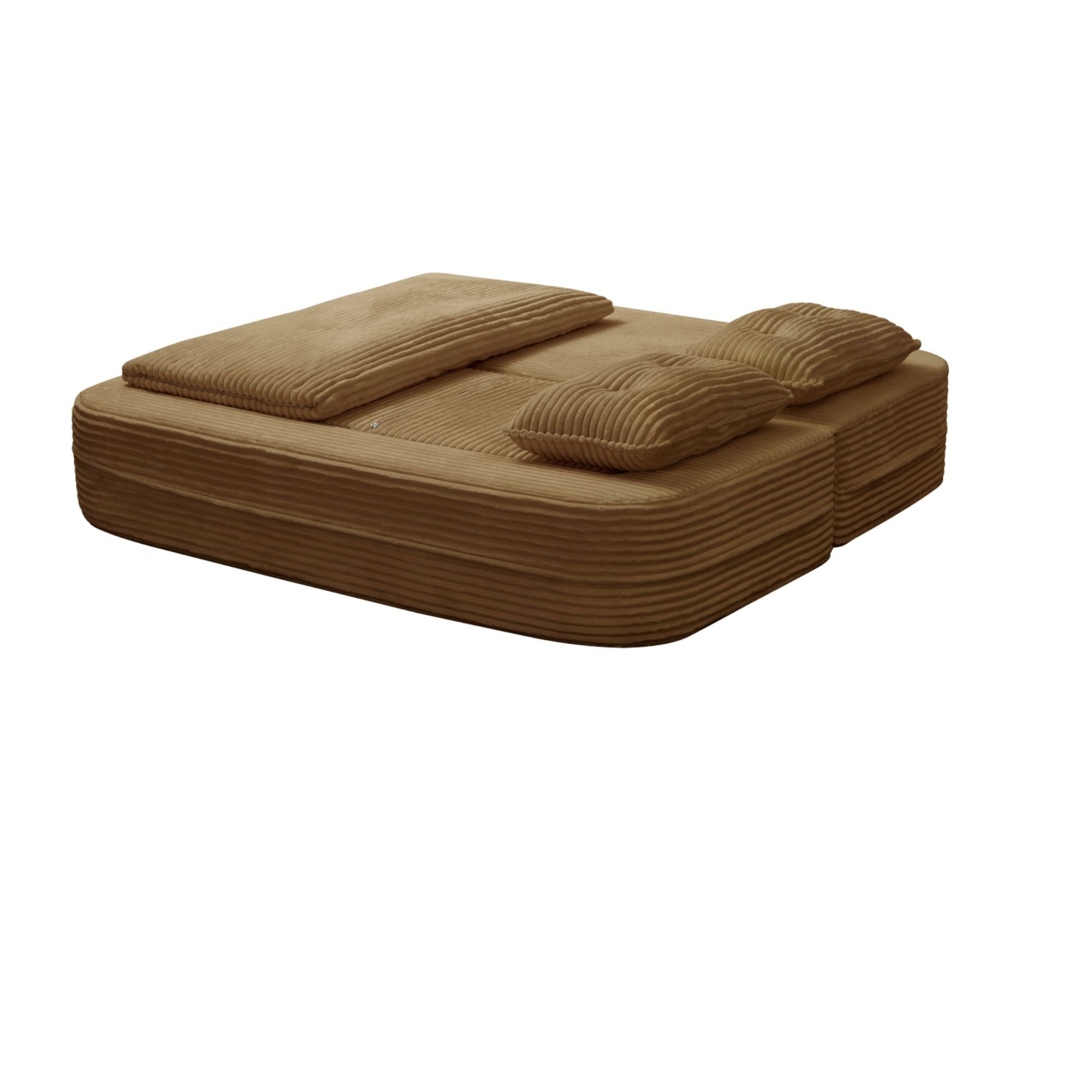 Multi Functional Sectional Sofa Bed With Independent Chaise Lounge And Functional Blanket - Best Buy Furniture
