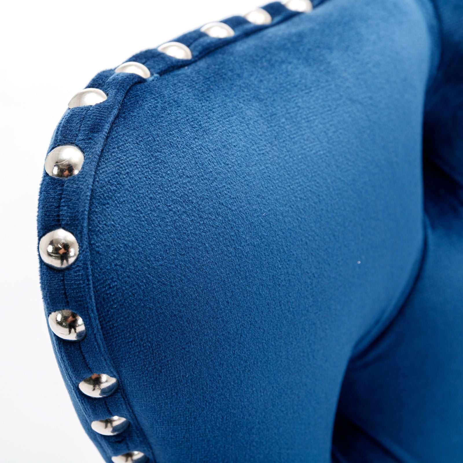 Swivel Velvet Barstools Adjusatble Seat Height From 25-33", Modern Upholstered Chrome Base Bar Stools With Backs Comfortable Tufted For Home Pub And Kitchen Island (Set of 2) - Best Buy Furniture