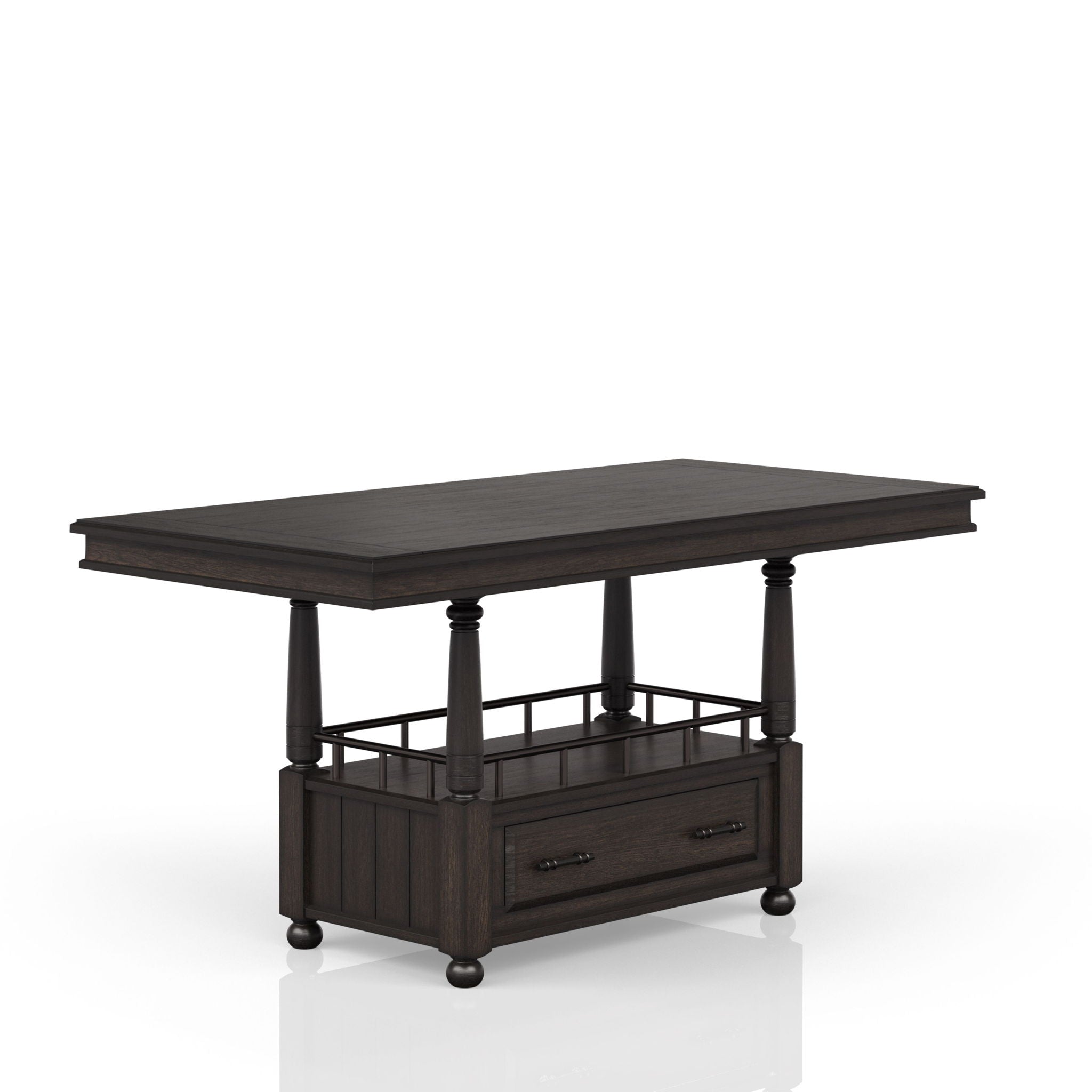 Counter Height Dining Table - Coffee - Best Buy Furniture