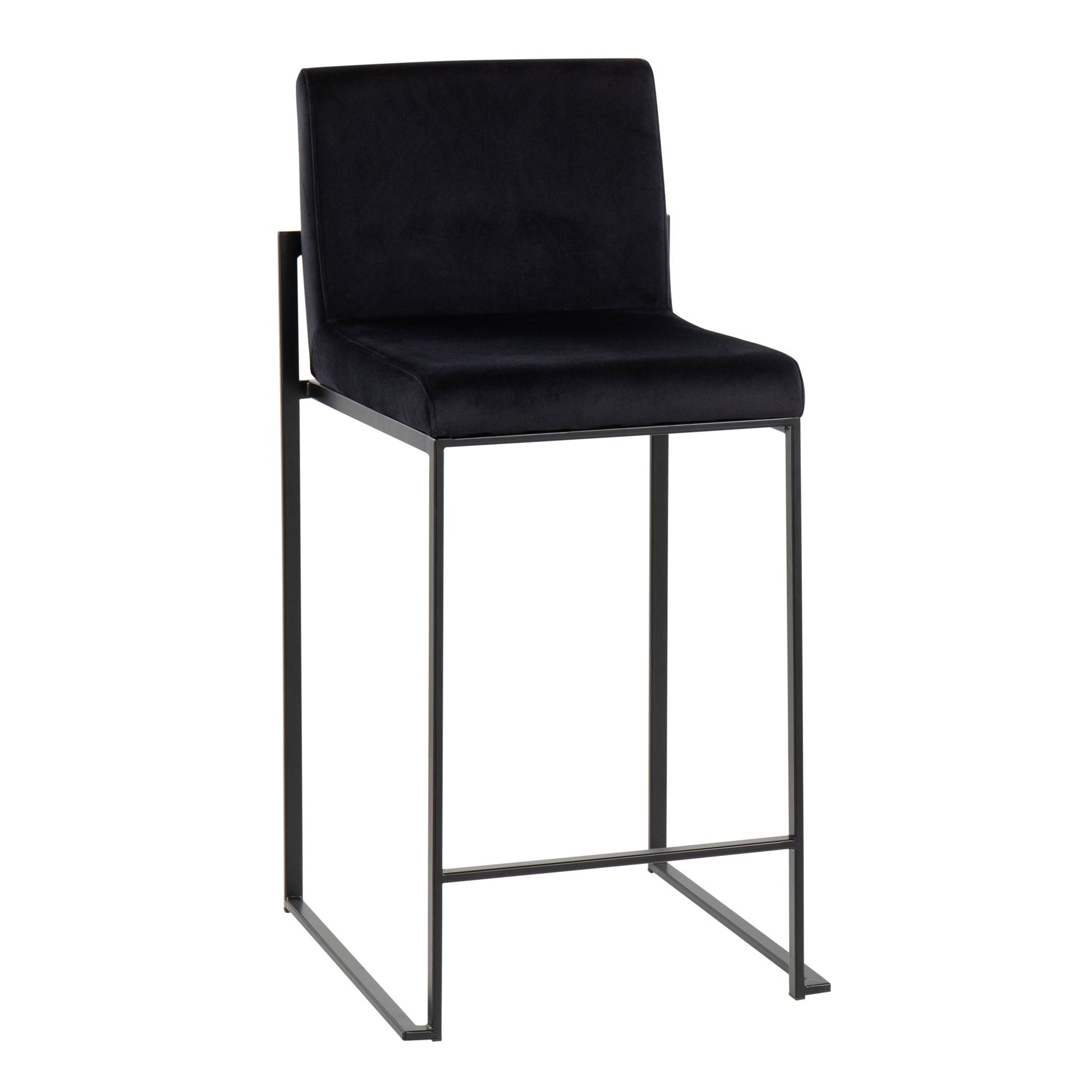 Fuji - Contemporary Modern Elegance, High Back Counter Stool - Best Buy Furniture