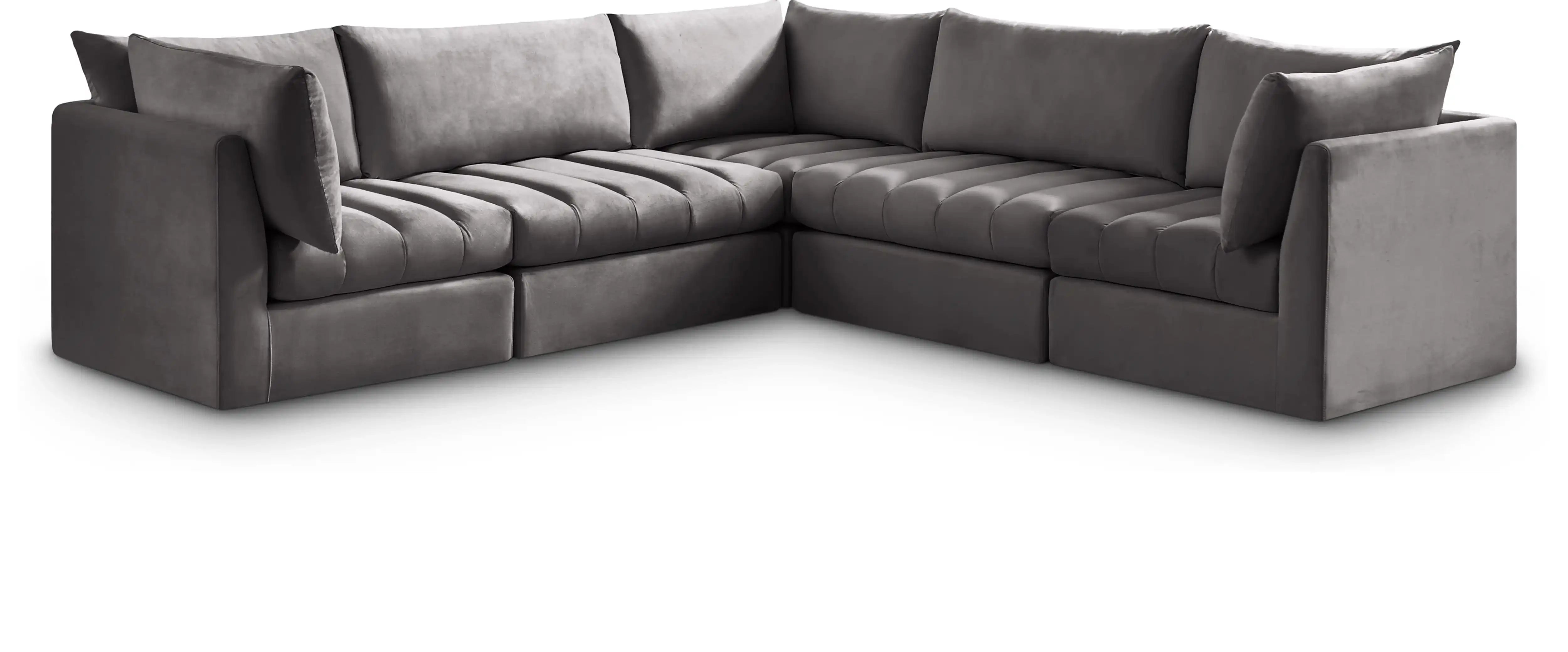 Jacob - Modular Corner Sectional 5 Piece - Best Buy Furniture