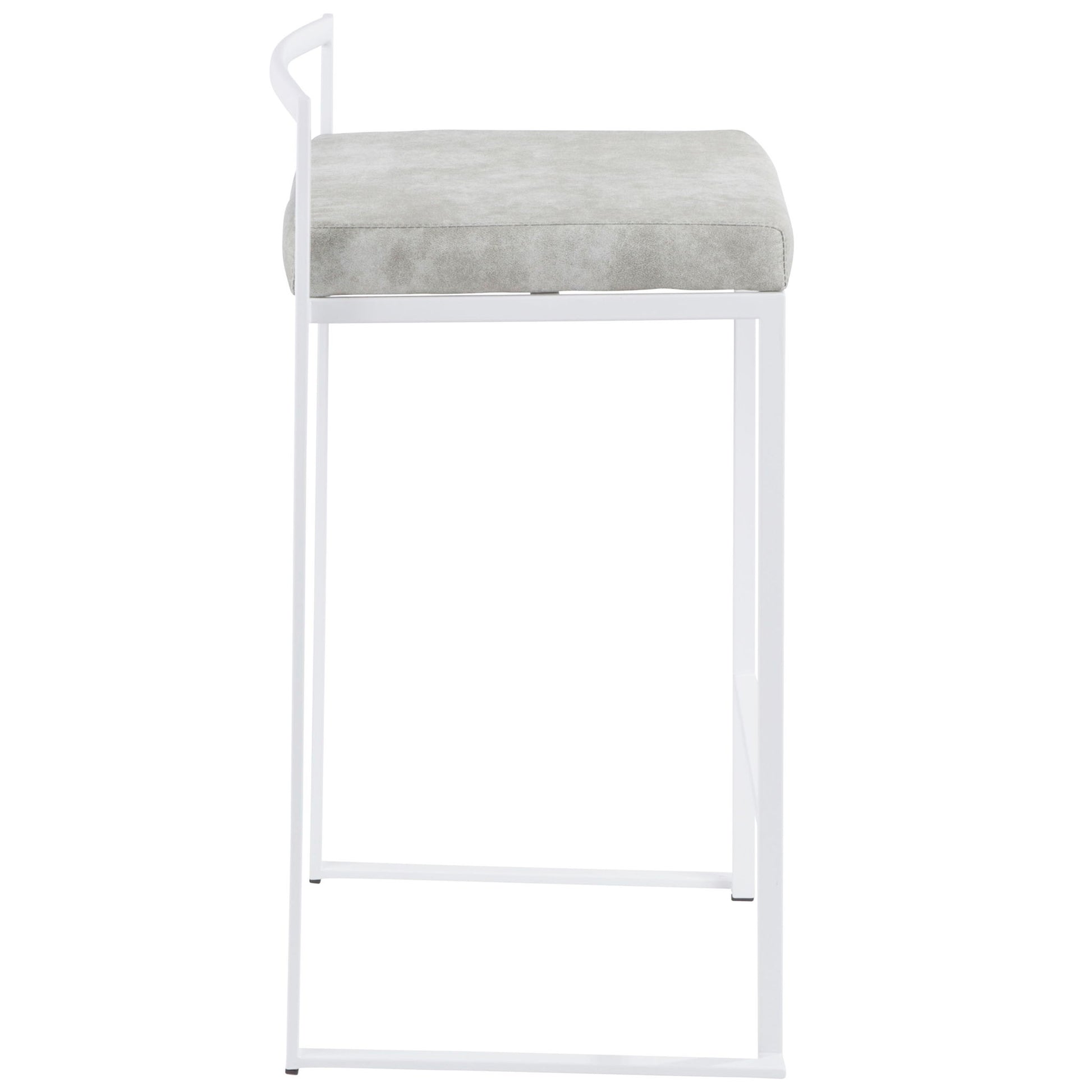 Fuji - Simple Elegance, Contemporary Stackable Counter Stool - Best Buy Furniture