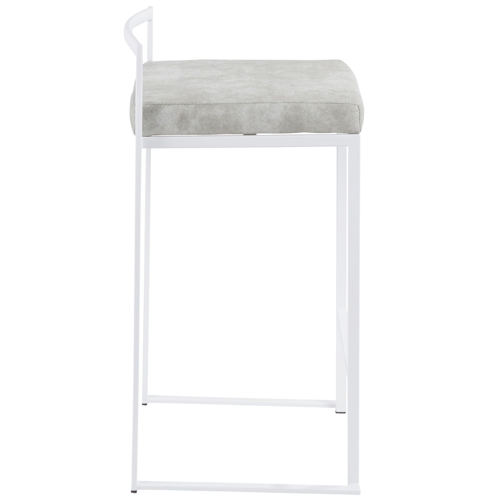 Fuji - Simple Elegance, Contemporary Stackable Counter Stool - Best Buy Furniture