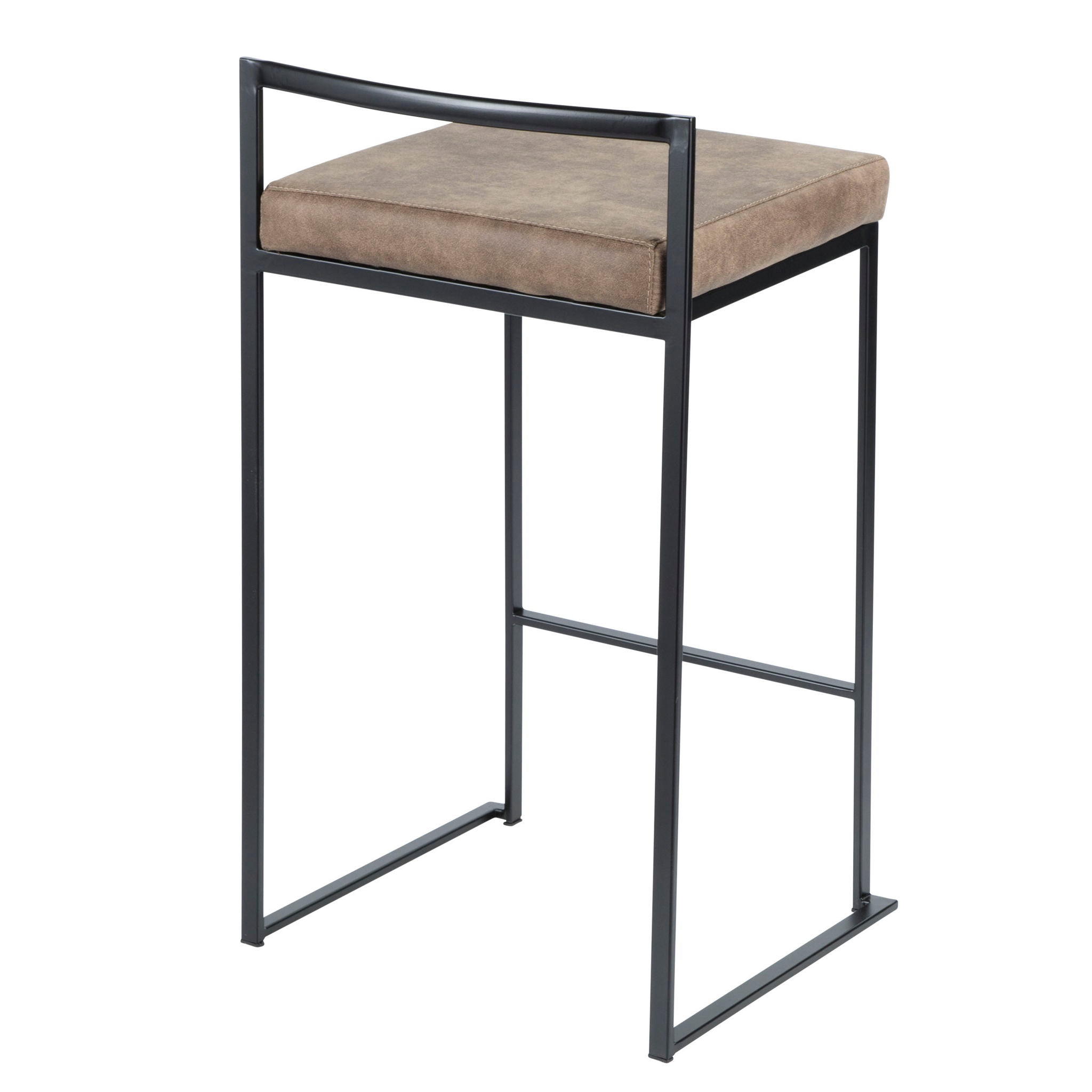 Fuji - Contemporary Style Stackable Counter Stool - Best Buy Furniture